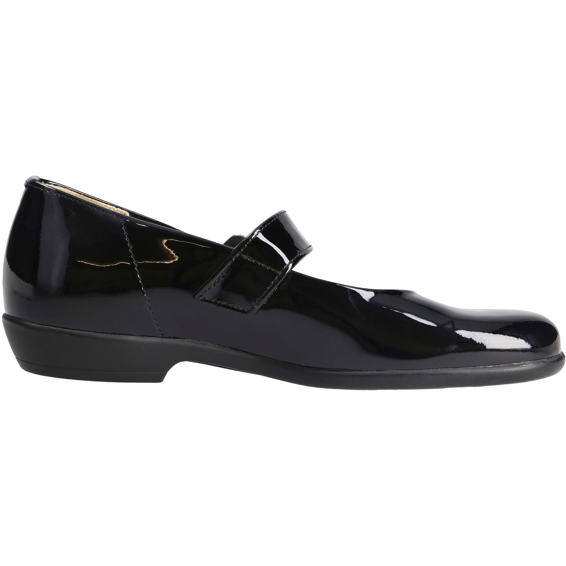 schwarze ballerina seitenansicht rechts