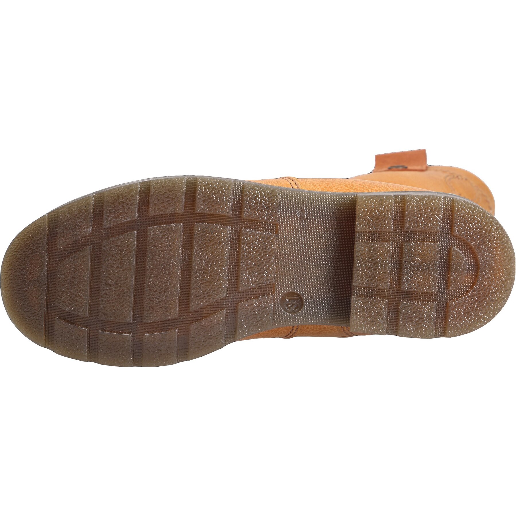 braune stiefel draufsicht