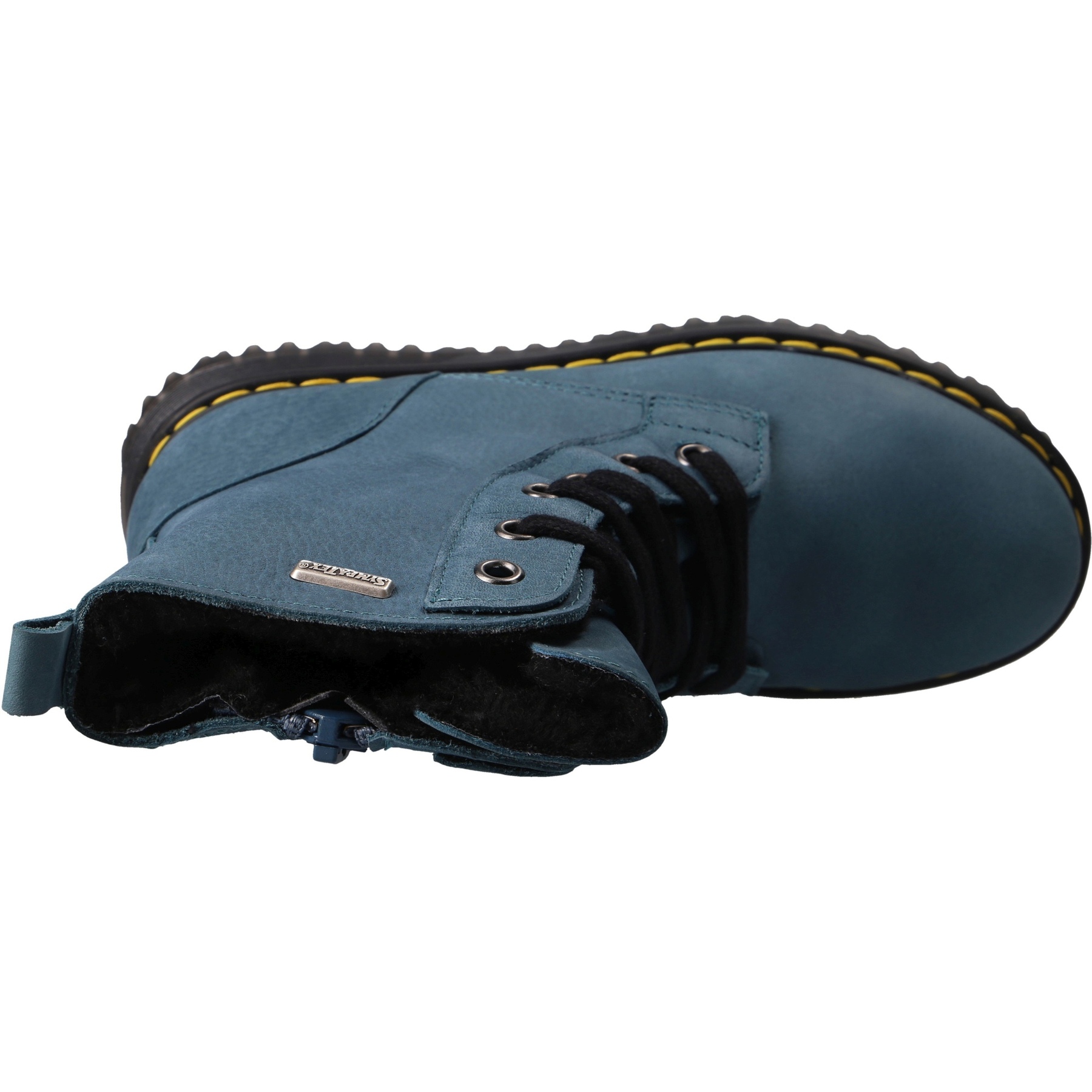 graue stiefeletten draufsicht