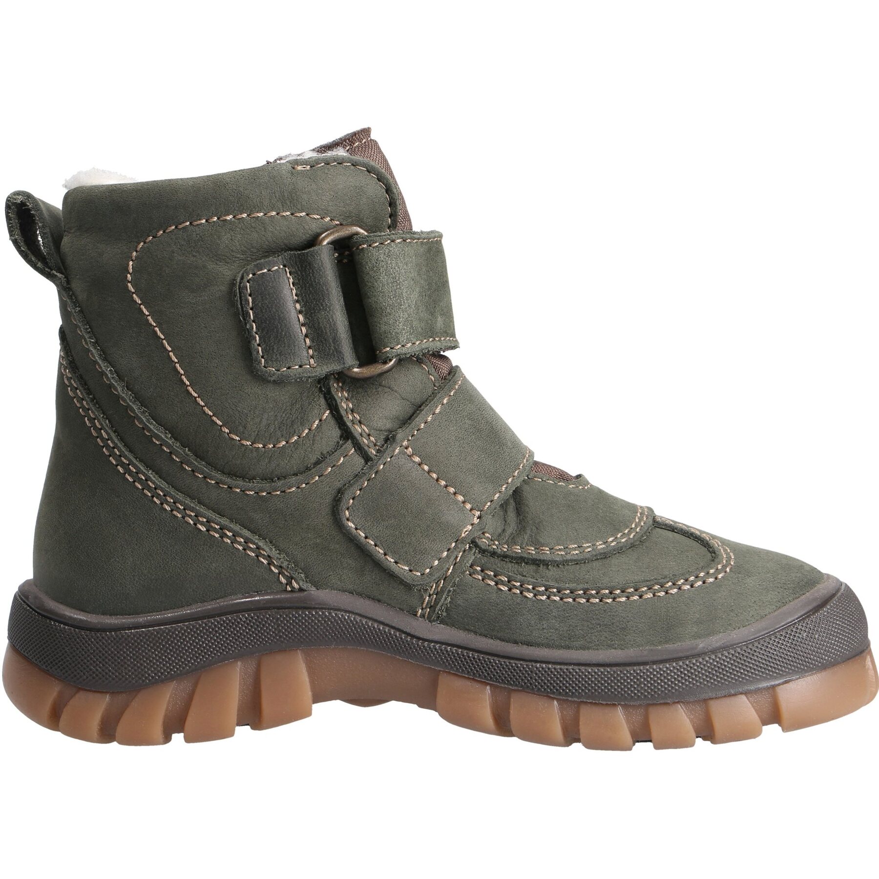 grüne stiefeletten seitenansicht rechts