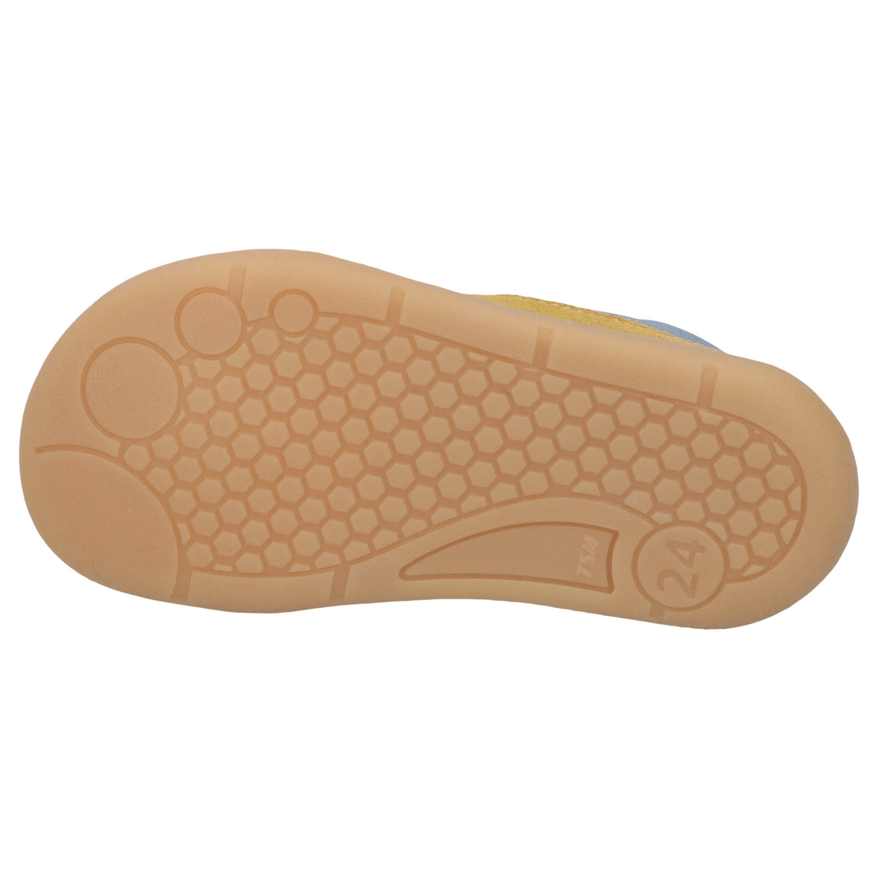 blaue lauflernschuhe sohlenansicht