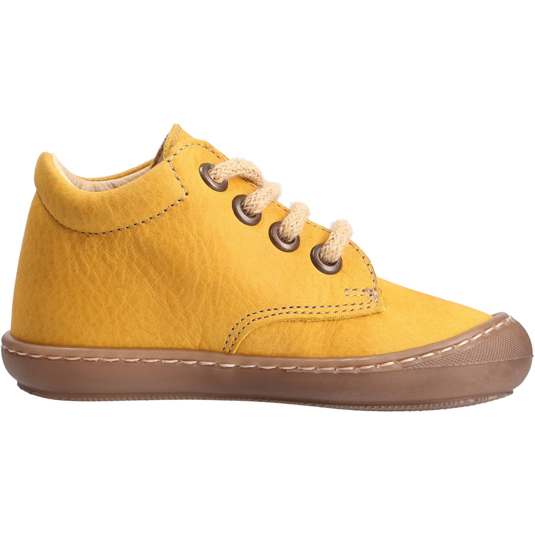 gelbe lauflernschuhe seitenansicht rechts