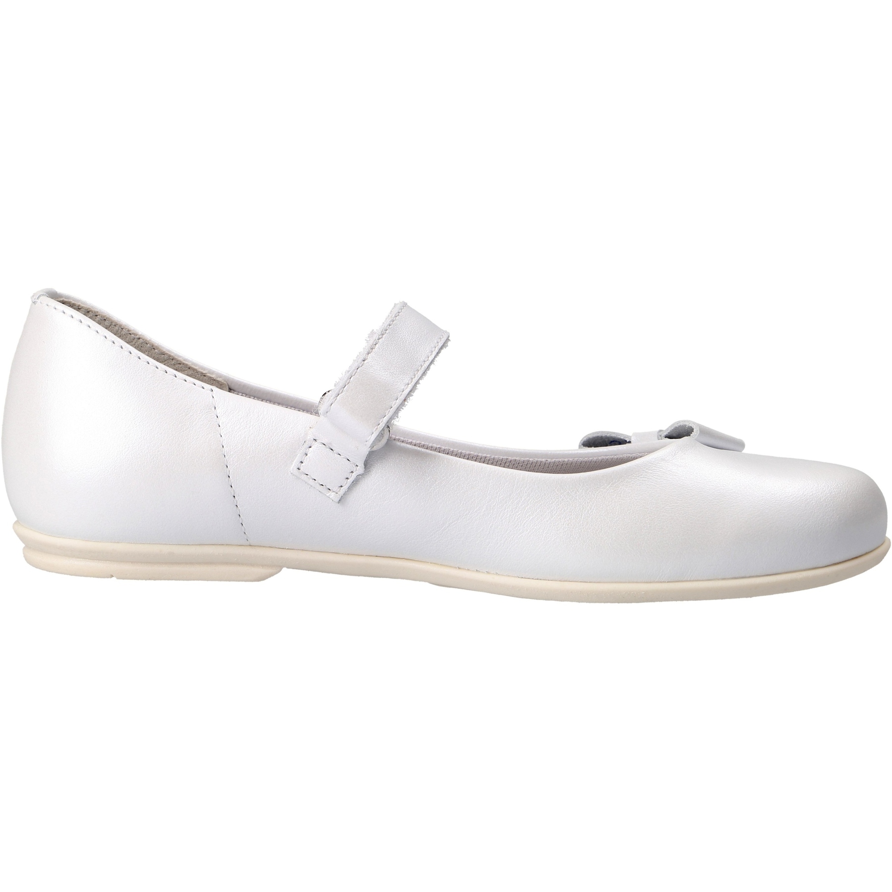 weiße ballerina seitenansicht rechts