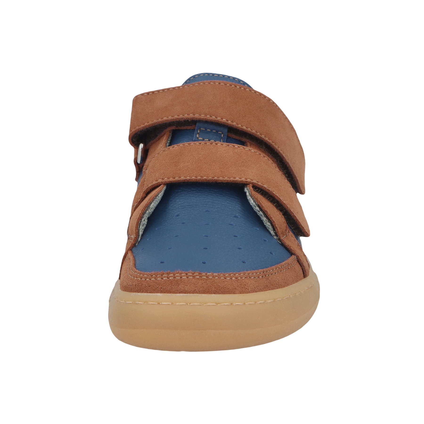 braune lauflernschuhe vorderansicht