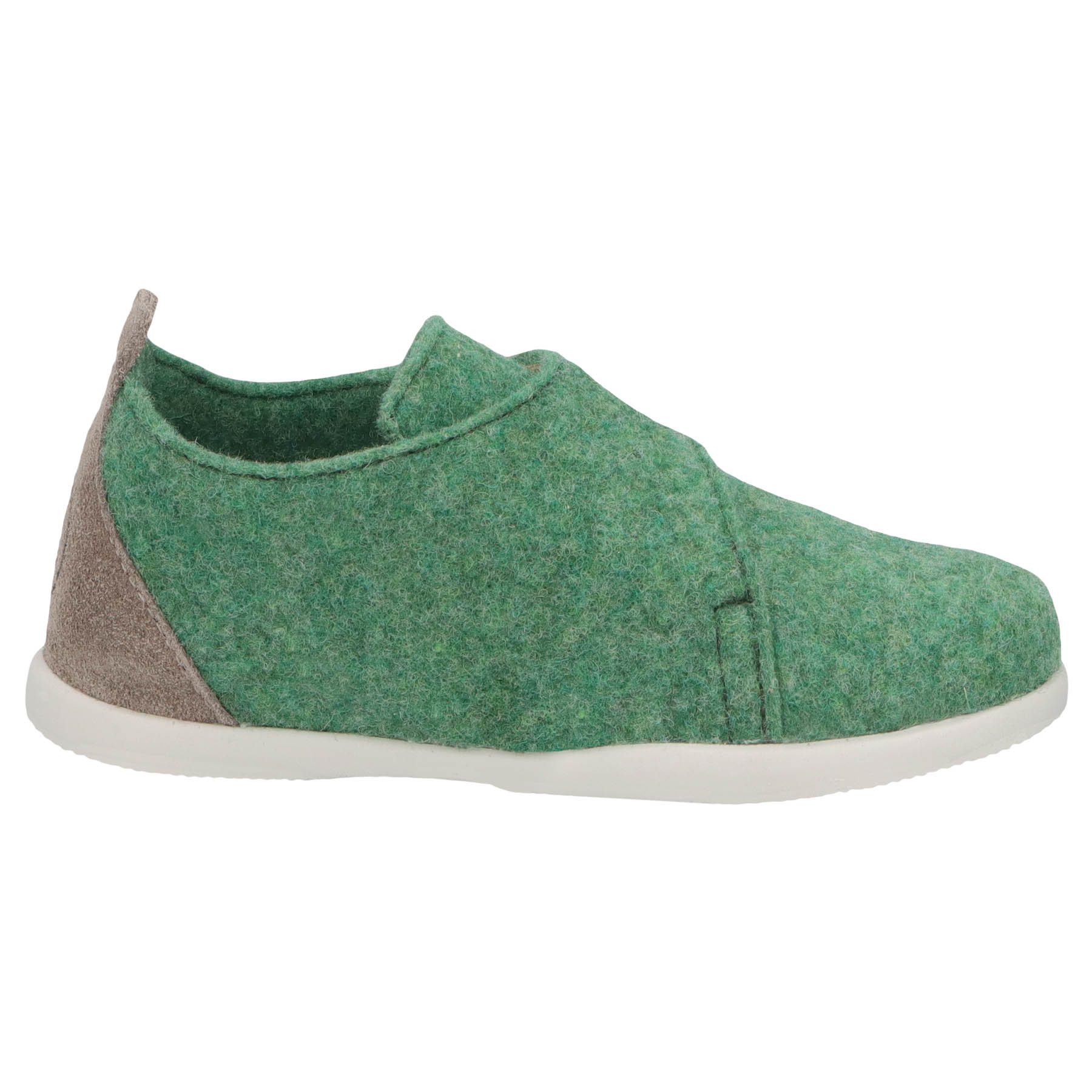 grüne lauflernschuhe seitenansicht rechts