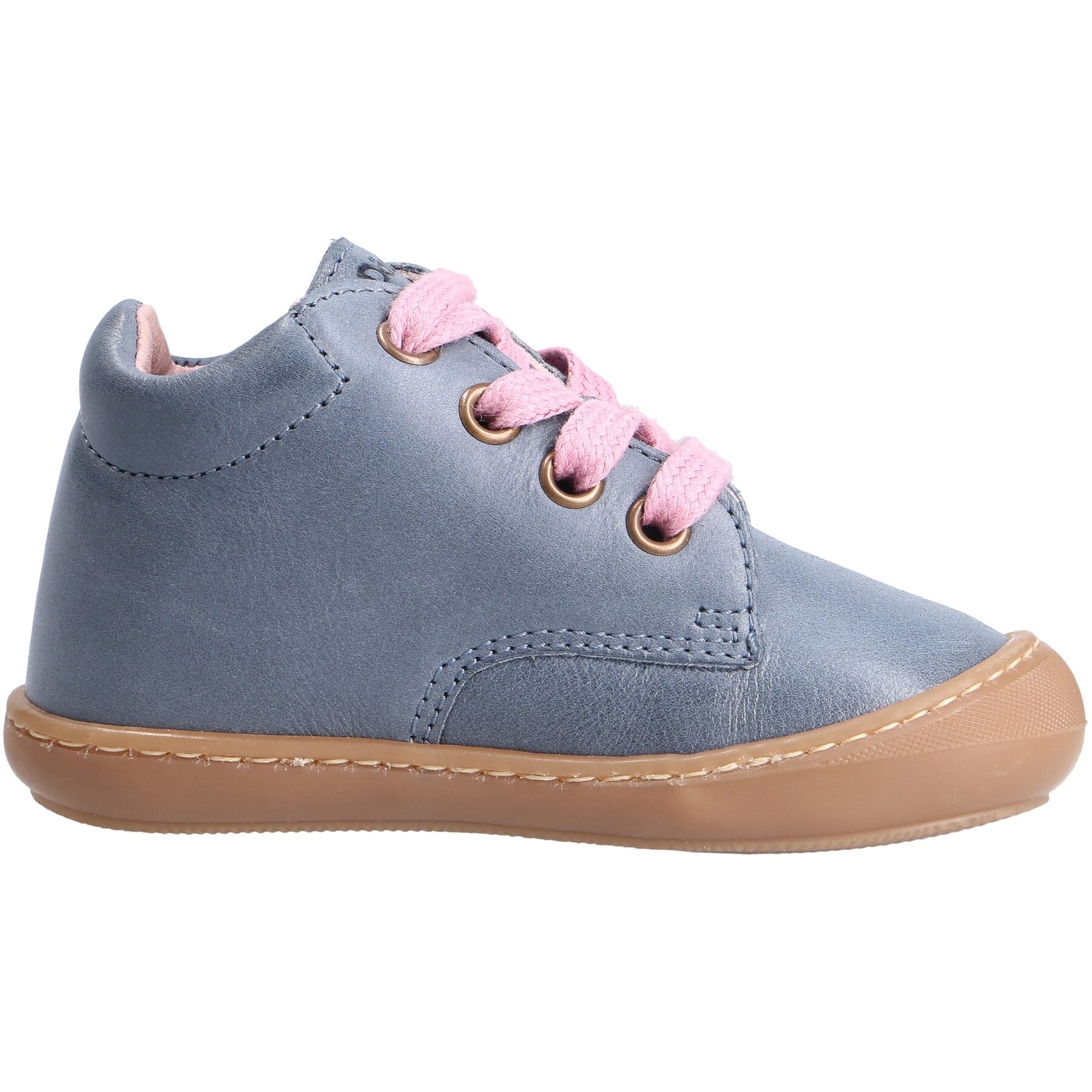 blaue lauflernschuhe seitenansicht rechts