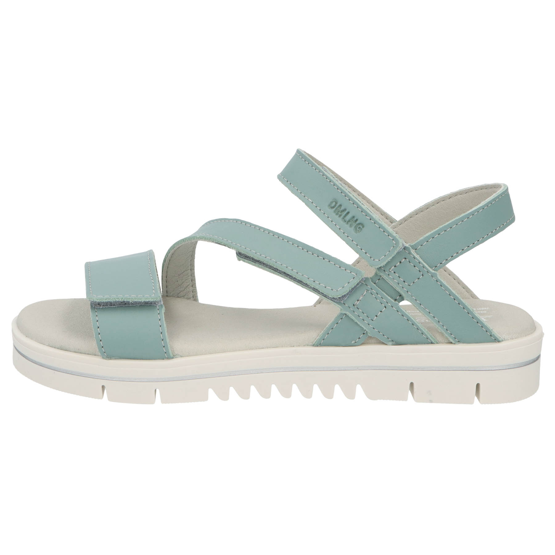 grüne sandale seitenansicht links