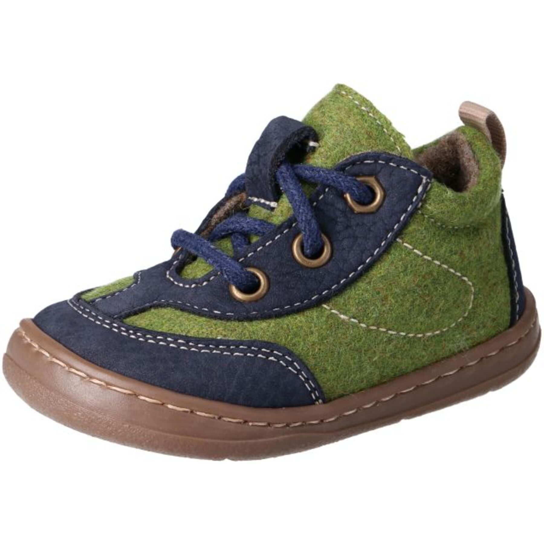 blaue lauflernschuhe 3-4 ansicht