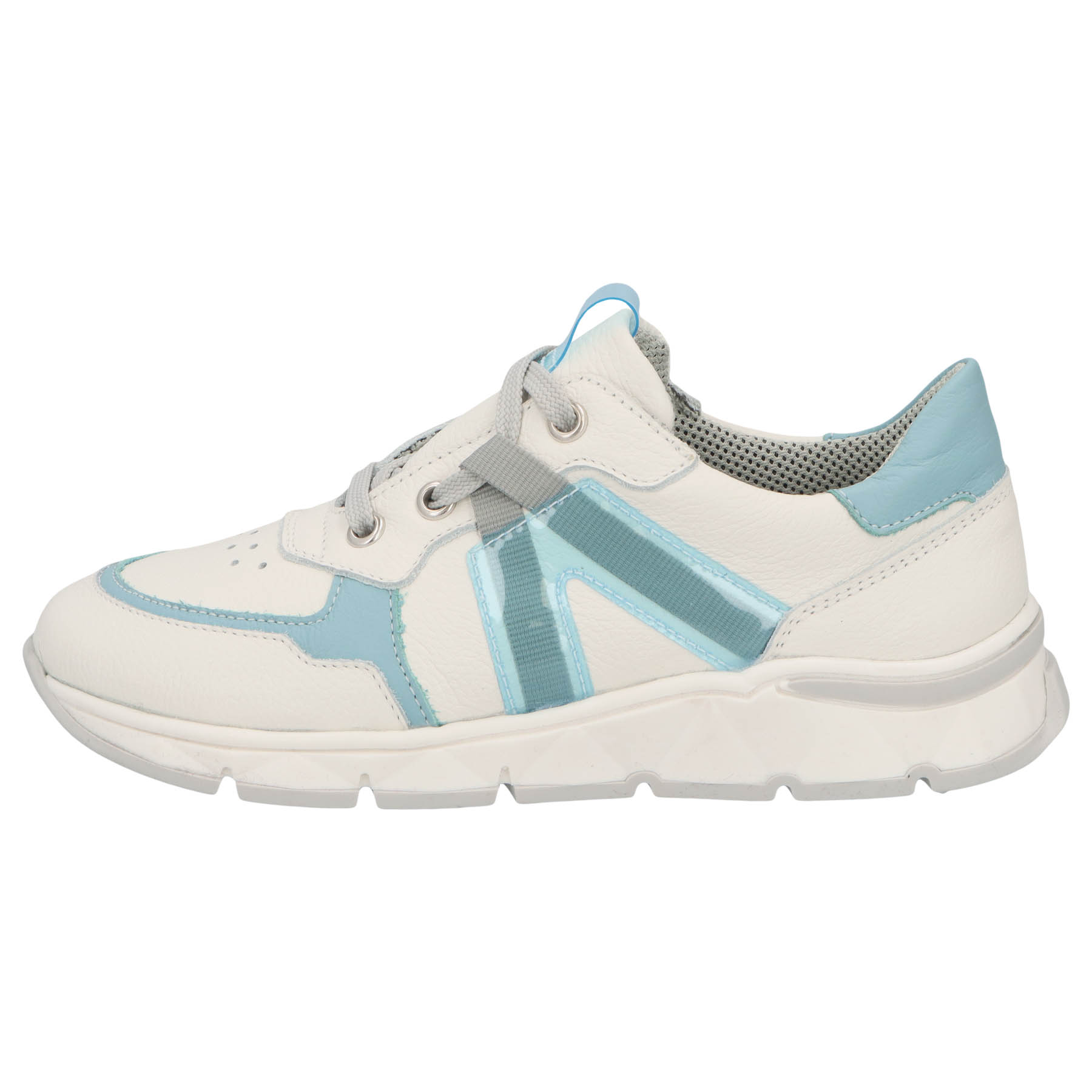 weiße sneaker seitenansicht links