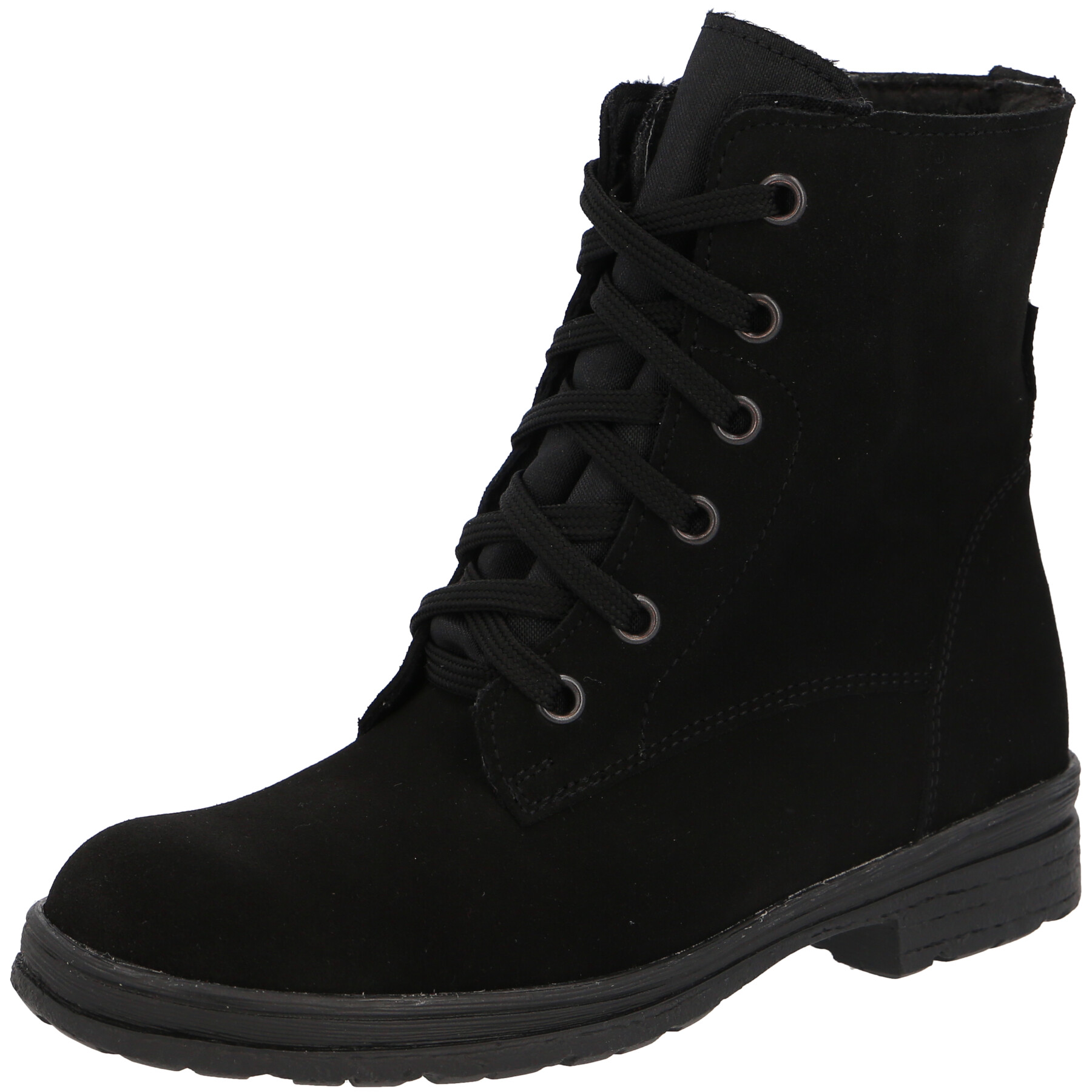 schwarze stiefel 3-4 ansicht
