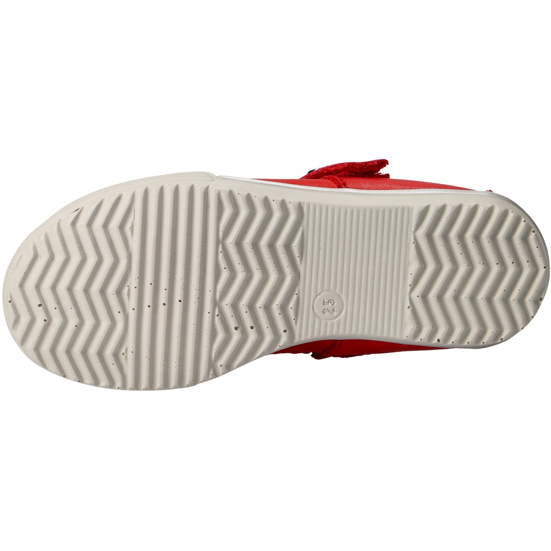 rote ballerina sohlenansicht