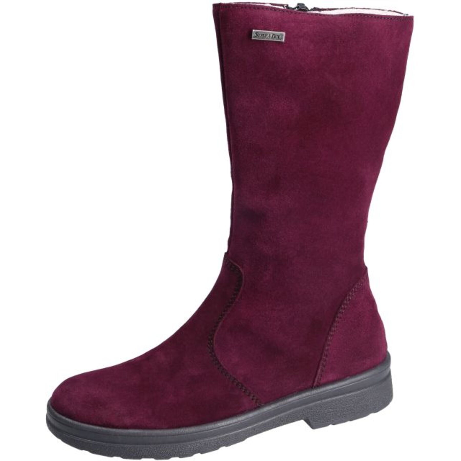 rote stiefel 3-4 ansicht