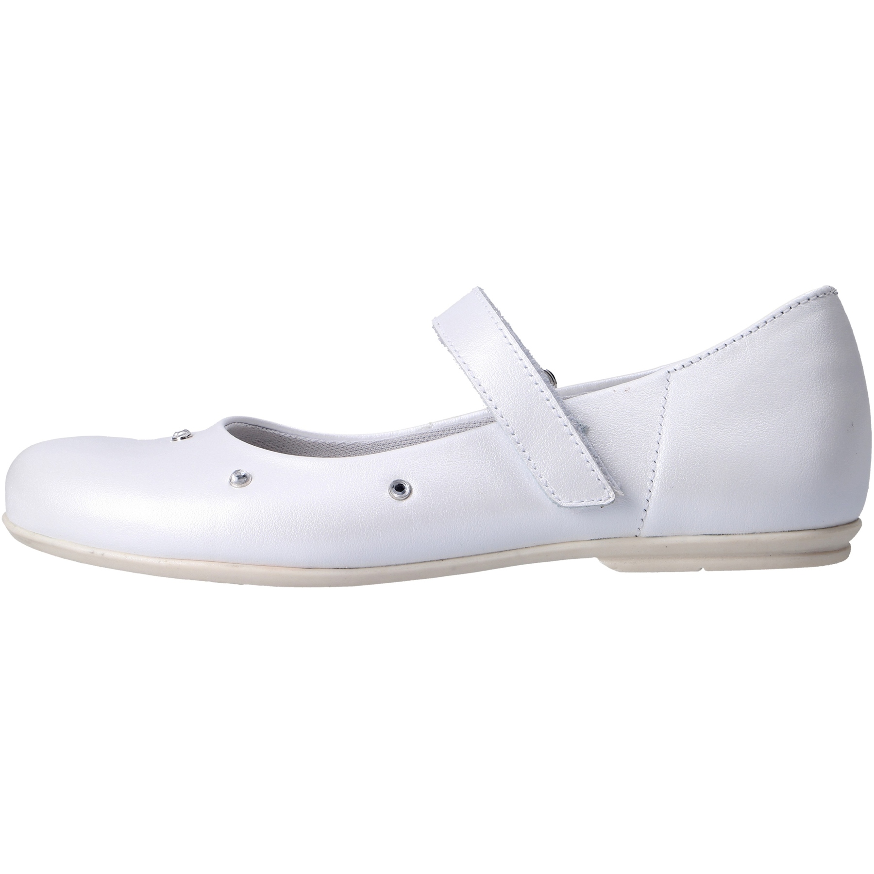 weiße ballerina seitenansicht links