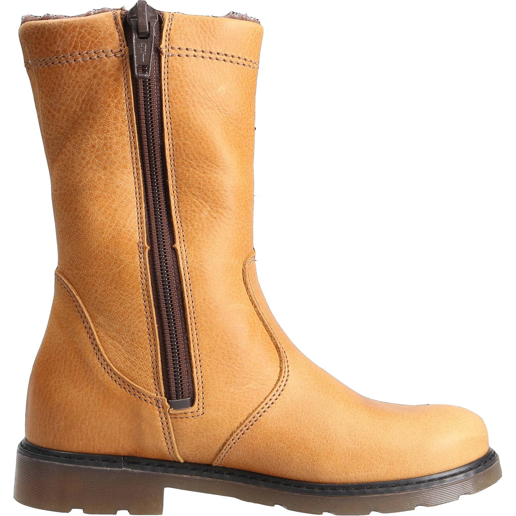 braune stiefel seitenansicht rechts