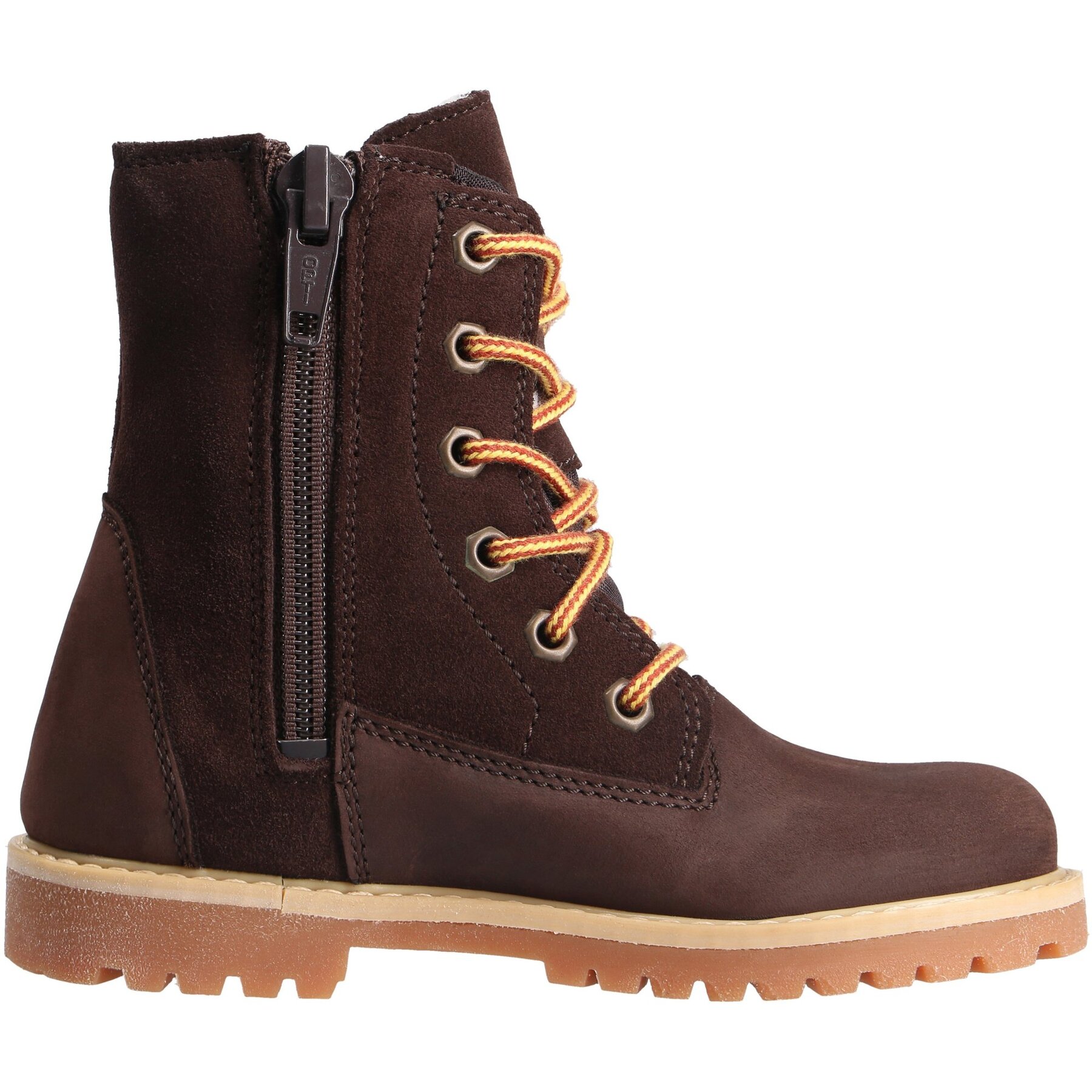 braune stiefeletten seitenansicht rechts