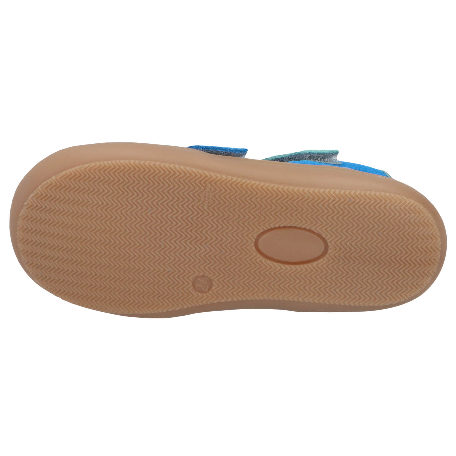 blaue lauflernschuhe sohlenansicht