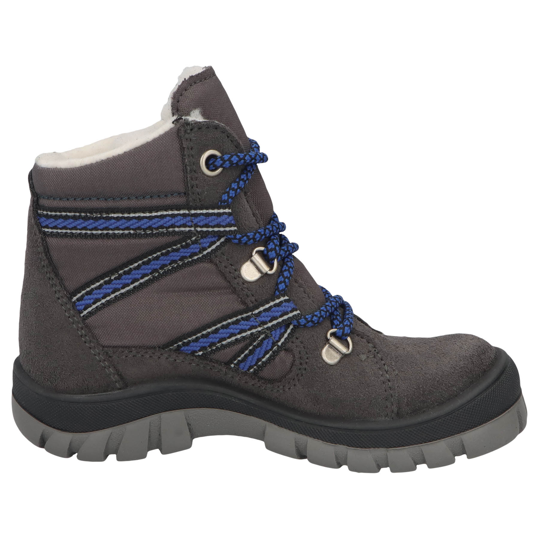 graue stiefeletten seitenansicht rechts