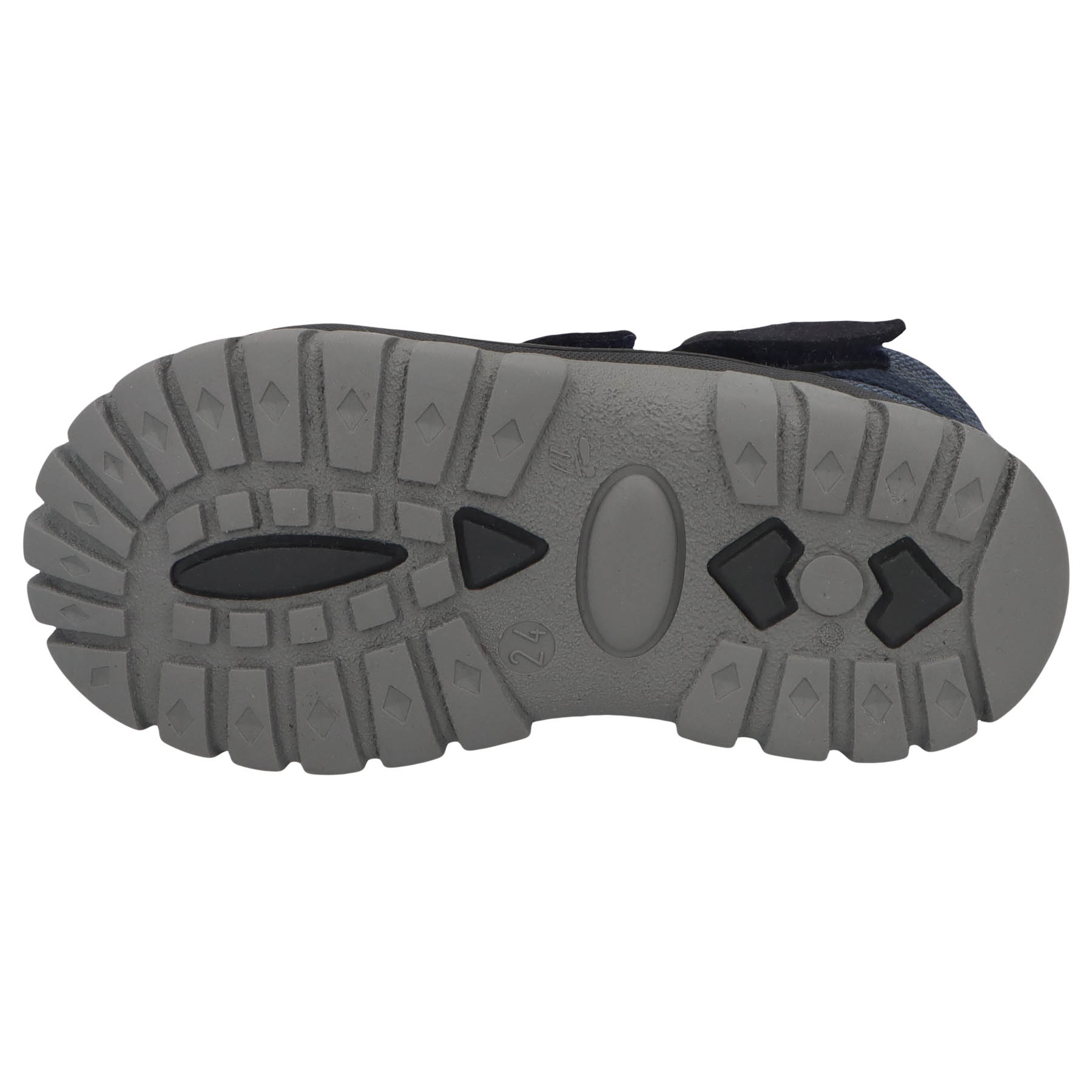 blaue stiefeletten sohlenansicht