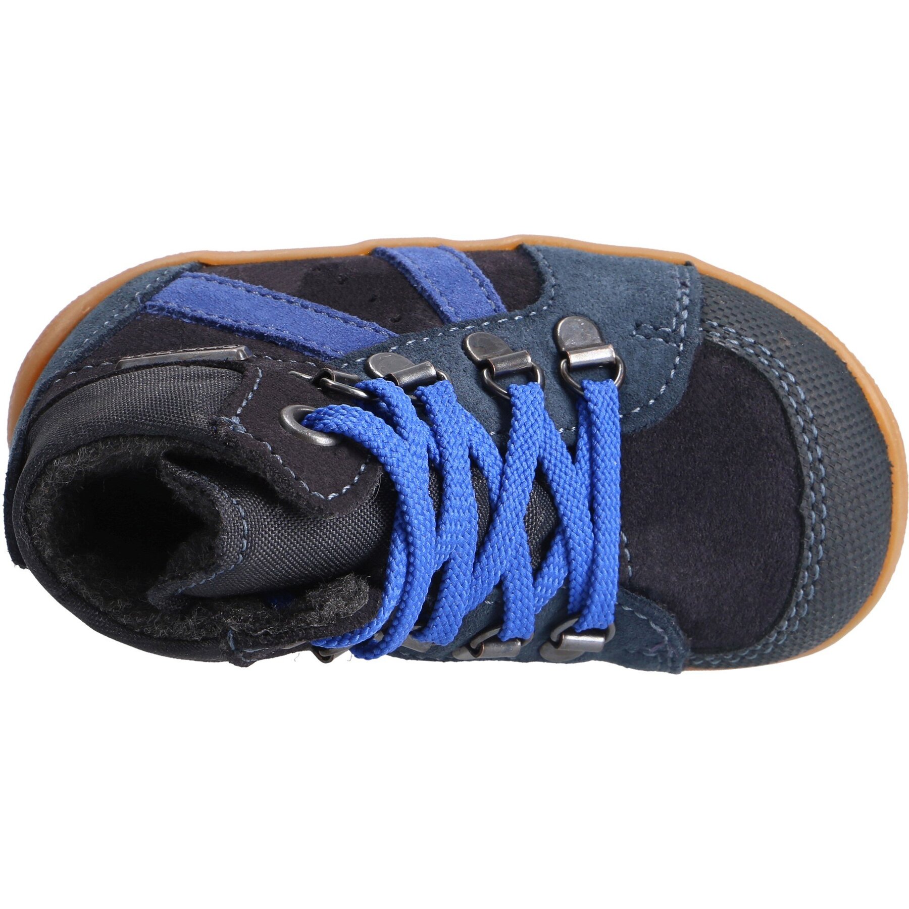 blaue lauflernschuhe draufsicht
