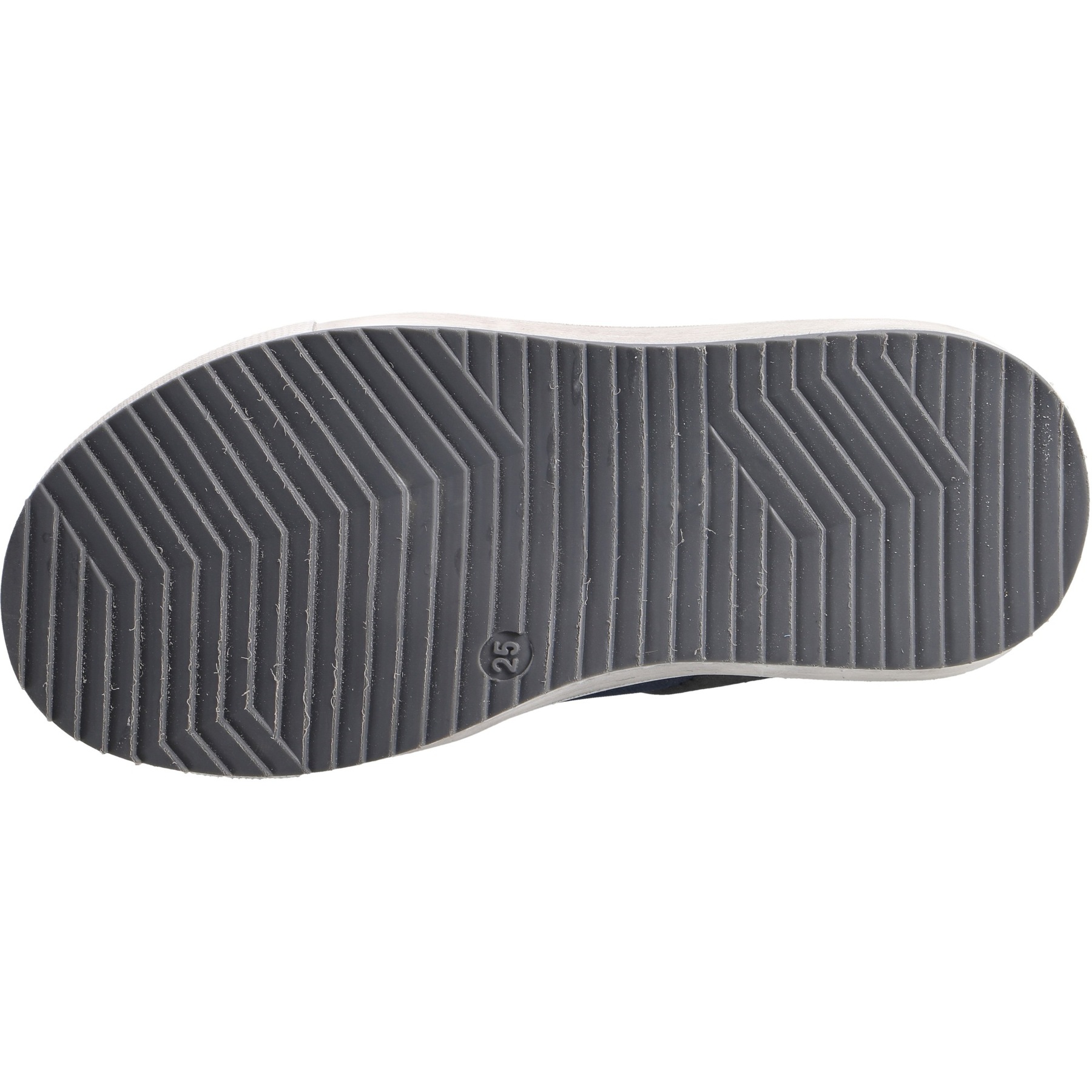 blaue mid cut sohlenansicht