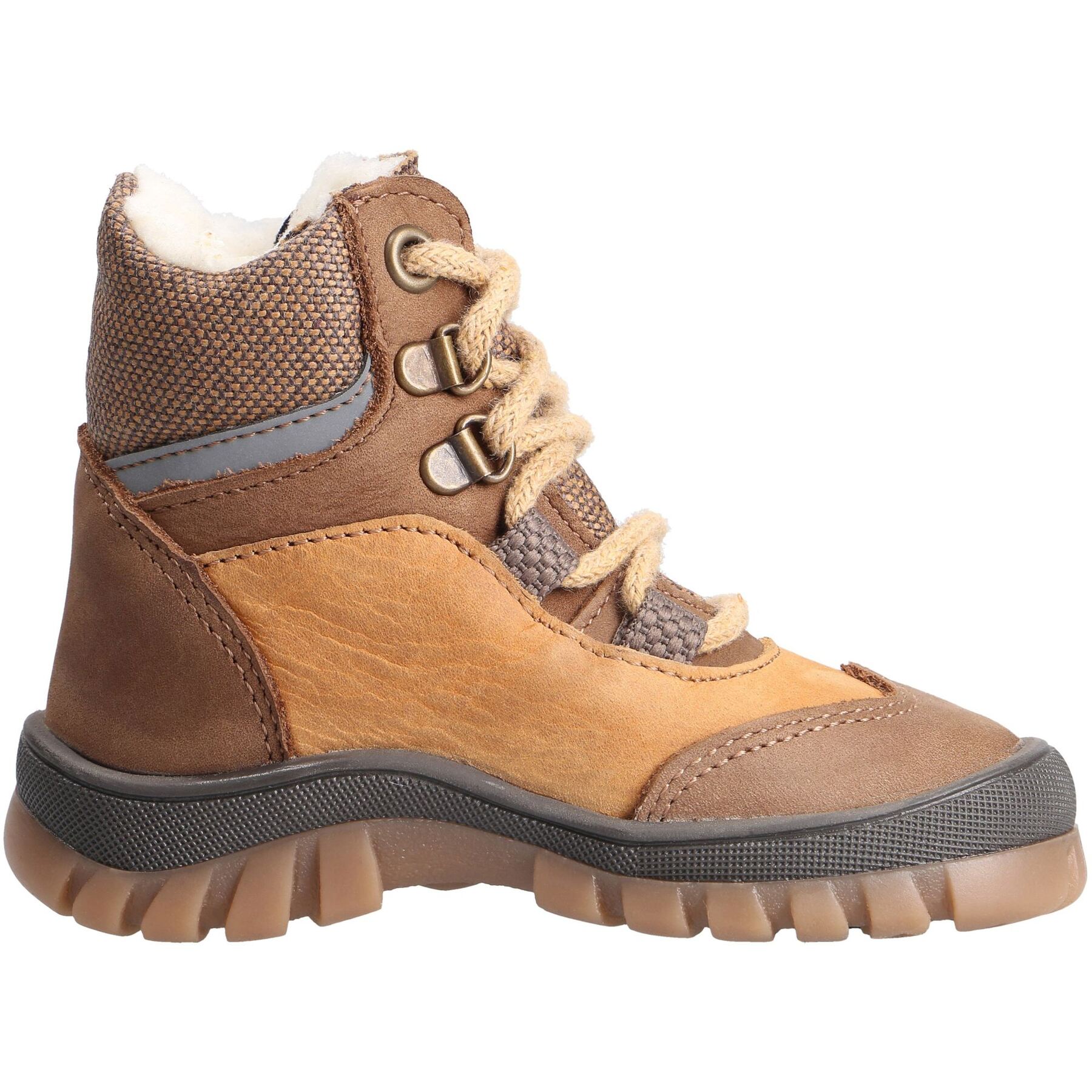 braune stiefeletten seitenansicht rechts