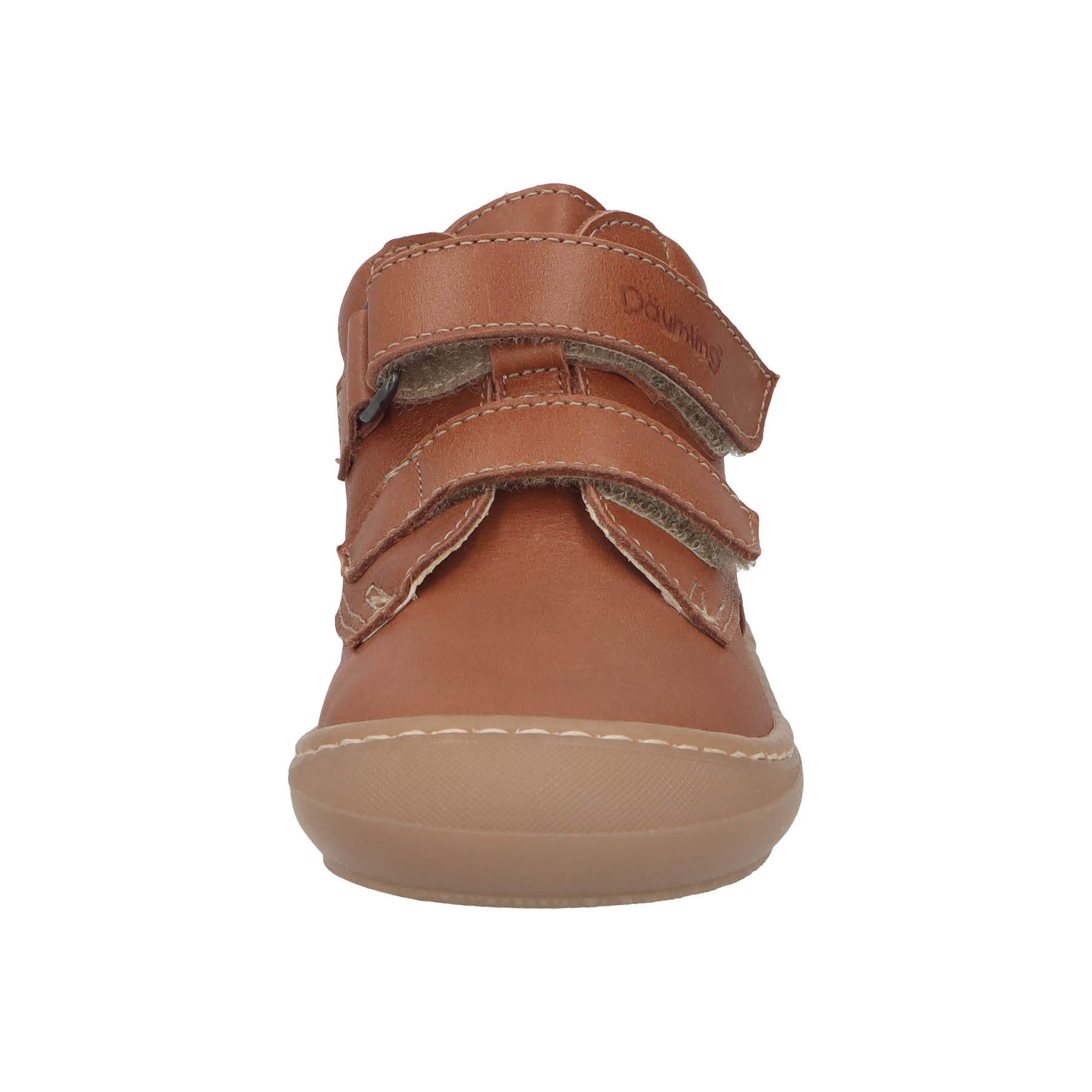 braune lauflernschuhe vorderansicht