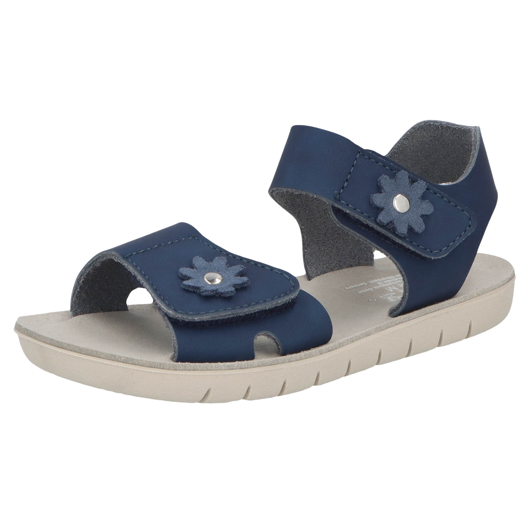 blaue sandale 3-4 ansicht