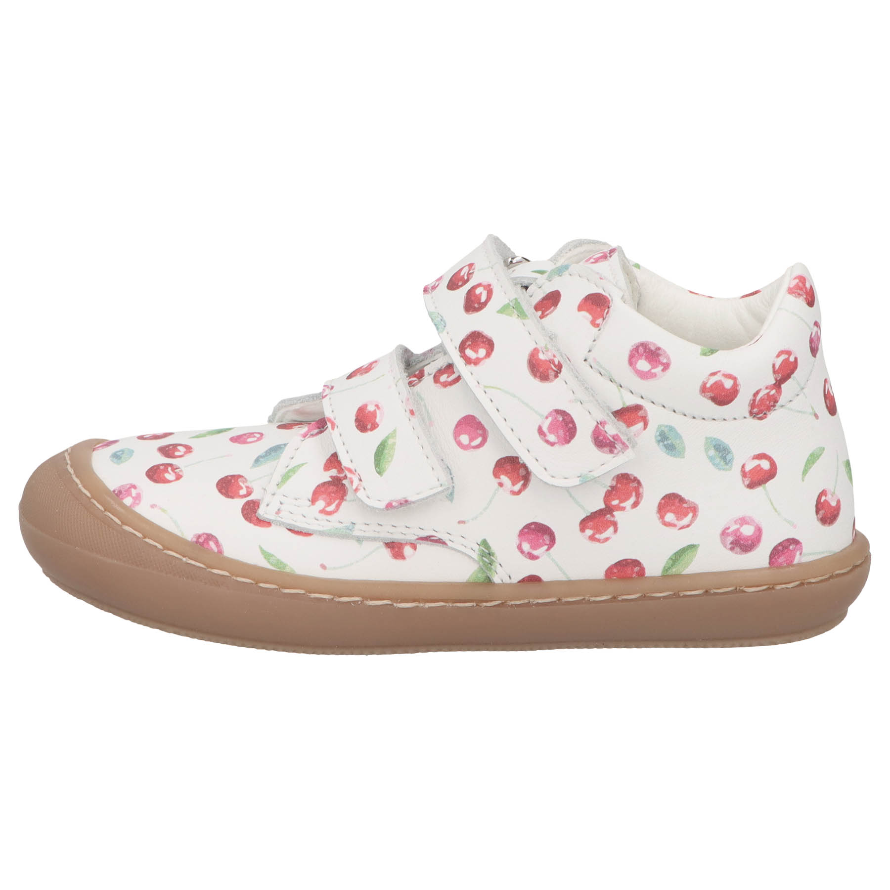 mehrfarbige lauflernschuhe seitenansicht links