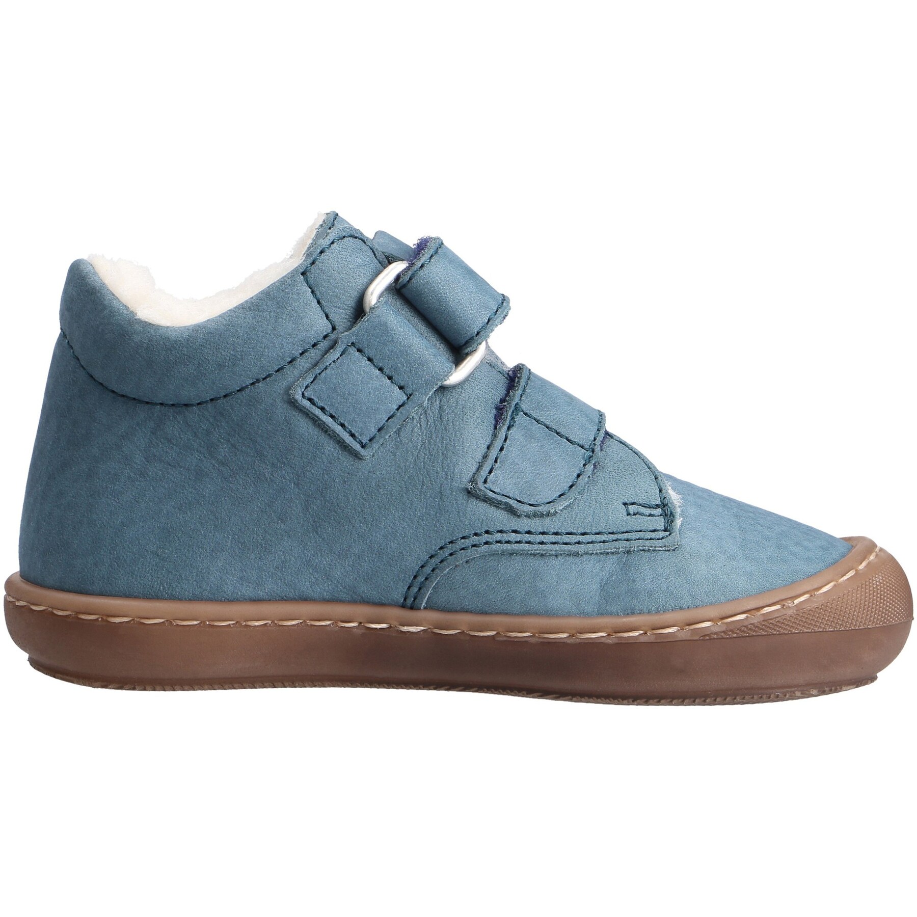 blaue lauflernschuhe seitenansicht rechts