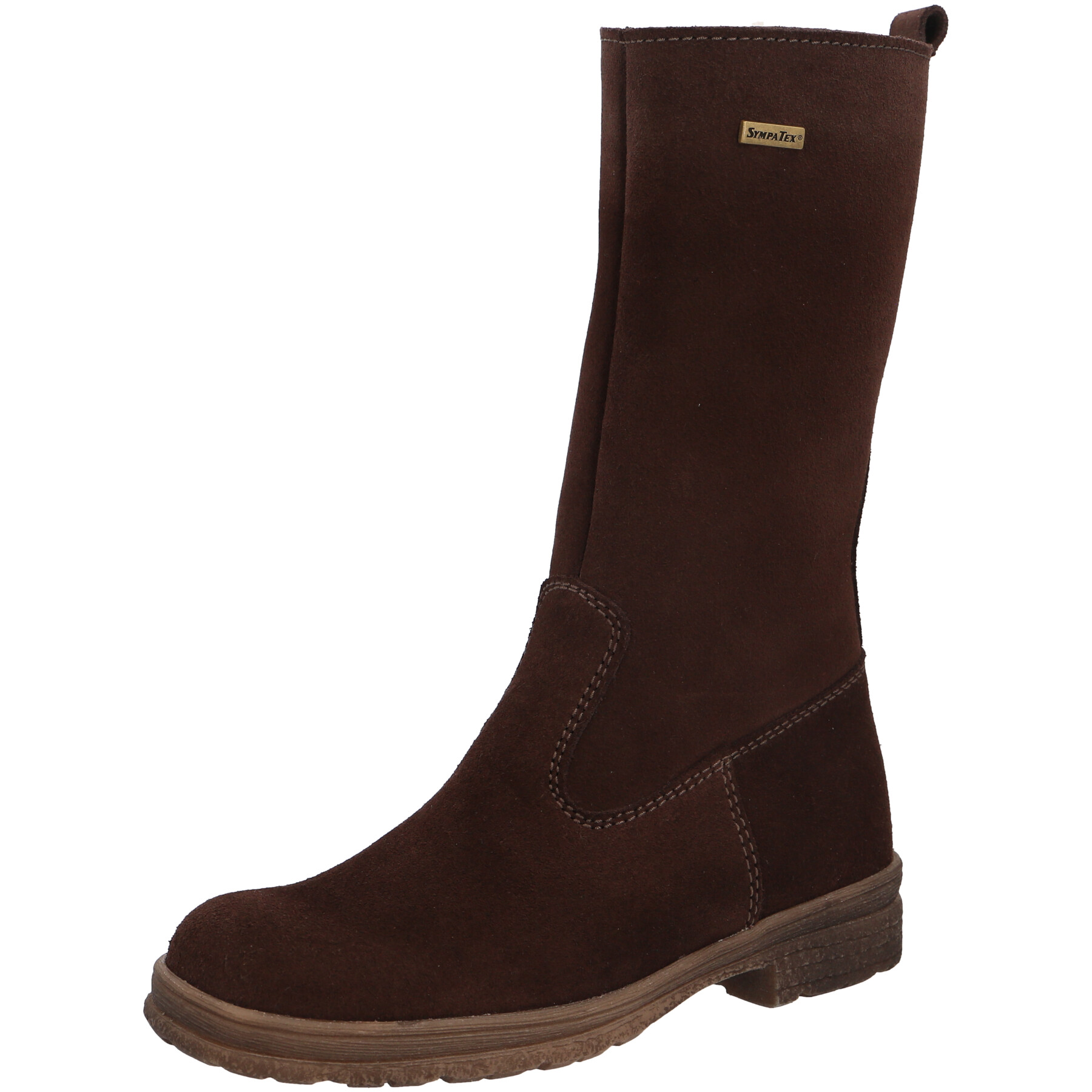 braune stiefel 3-4 ansicht