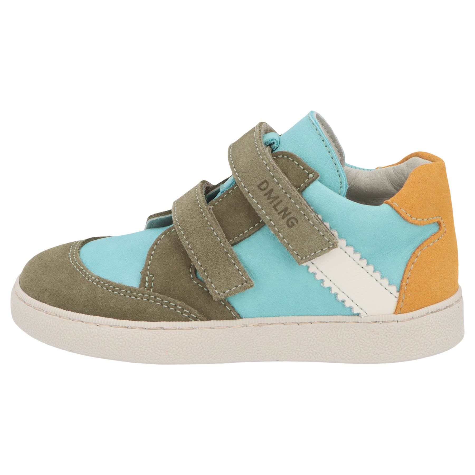 grüne lauflernschuhe seitenansicht links