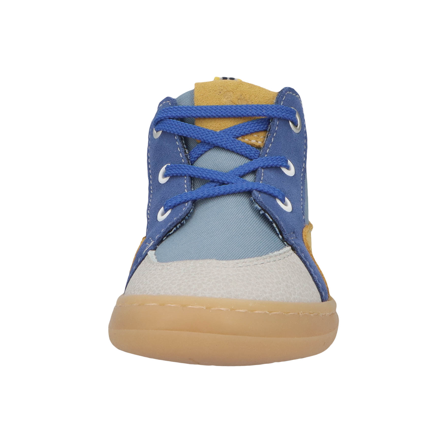 blaue lauflernschuhe vorderansicht