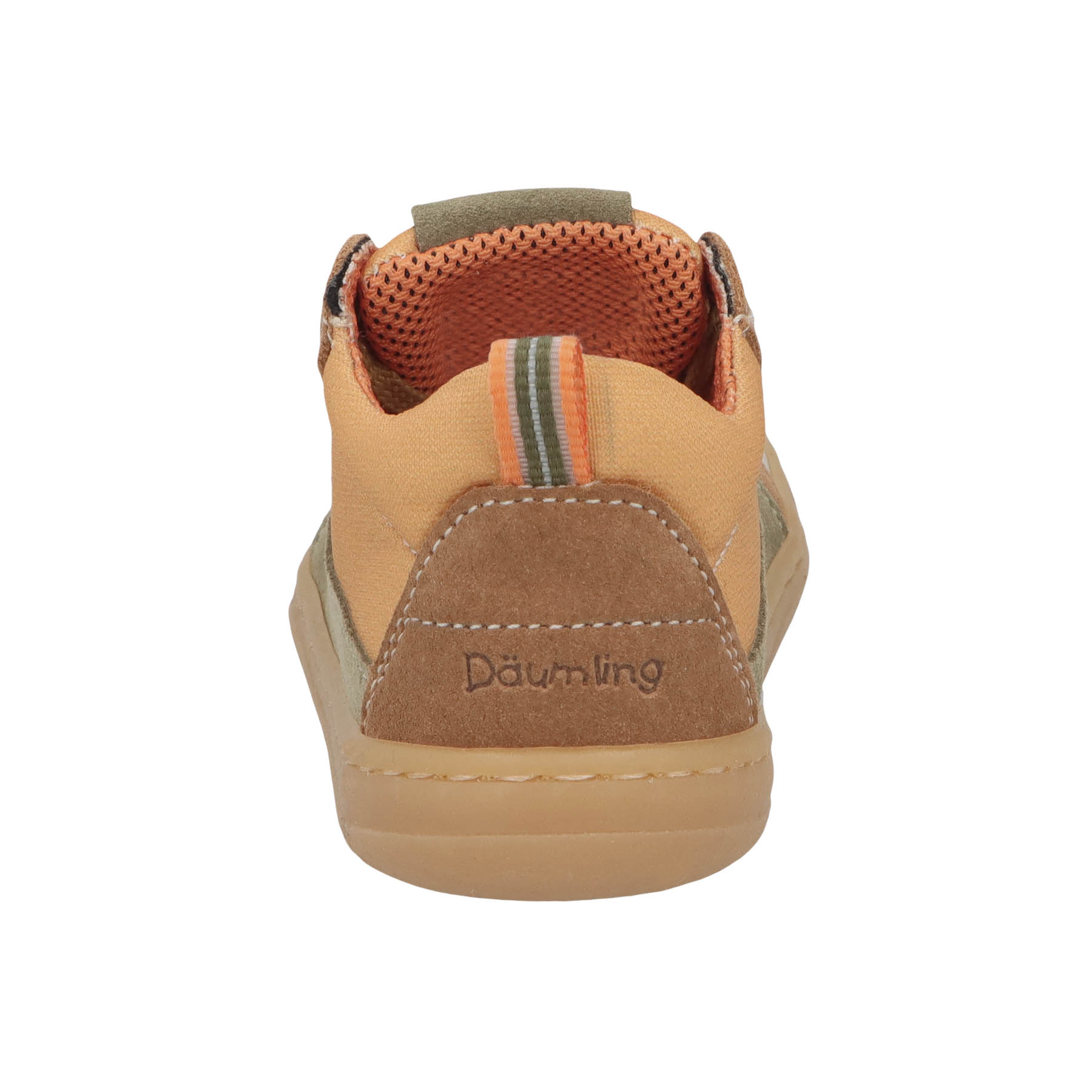 braune lauflernschuhe hinteransicht