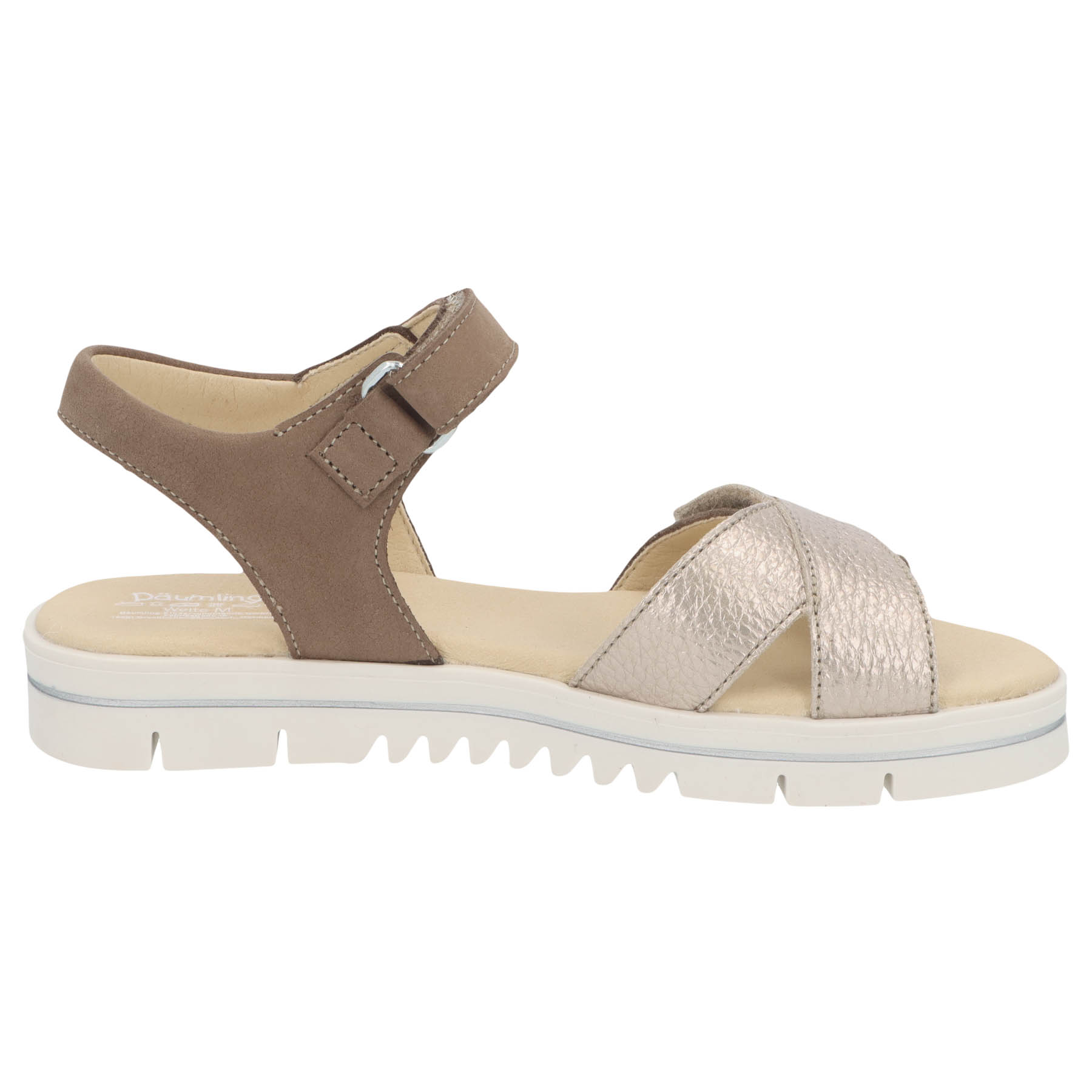 braune sandale seitenansicht rechts