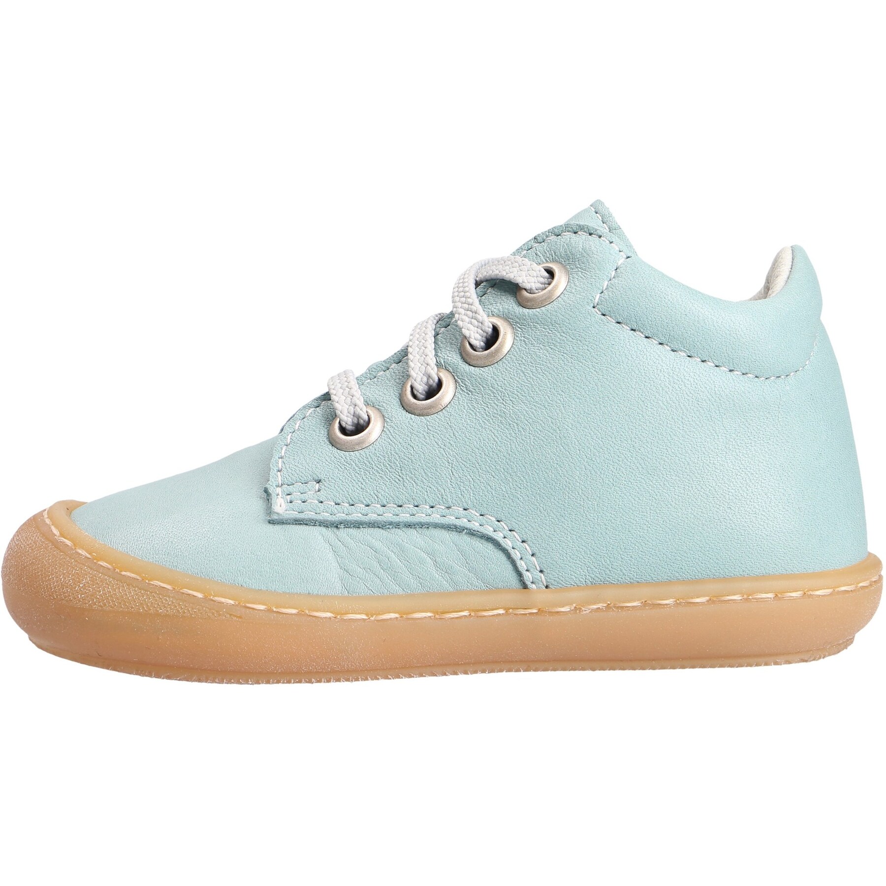 grüne lauflernschuhe seitenansicht links