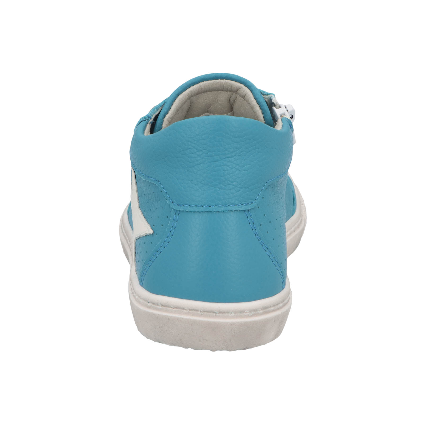 blaue mid cut hinteransicht