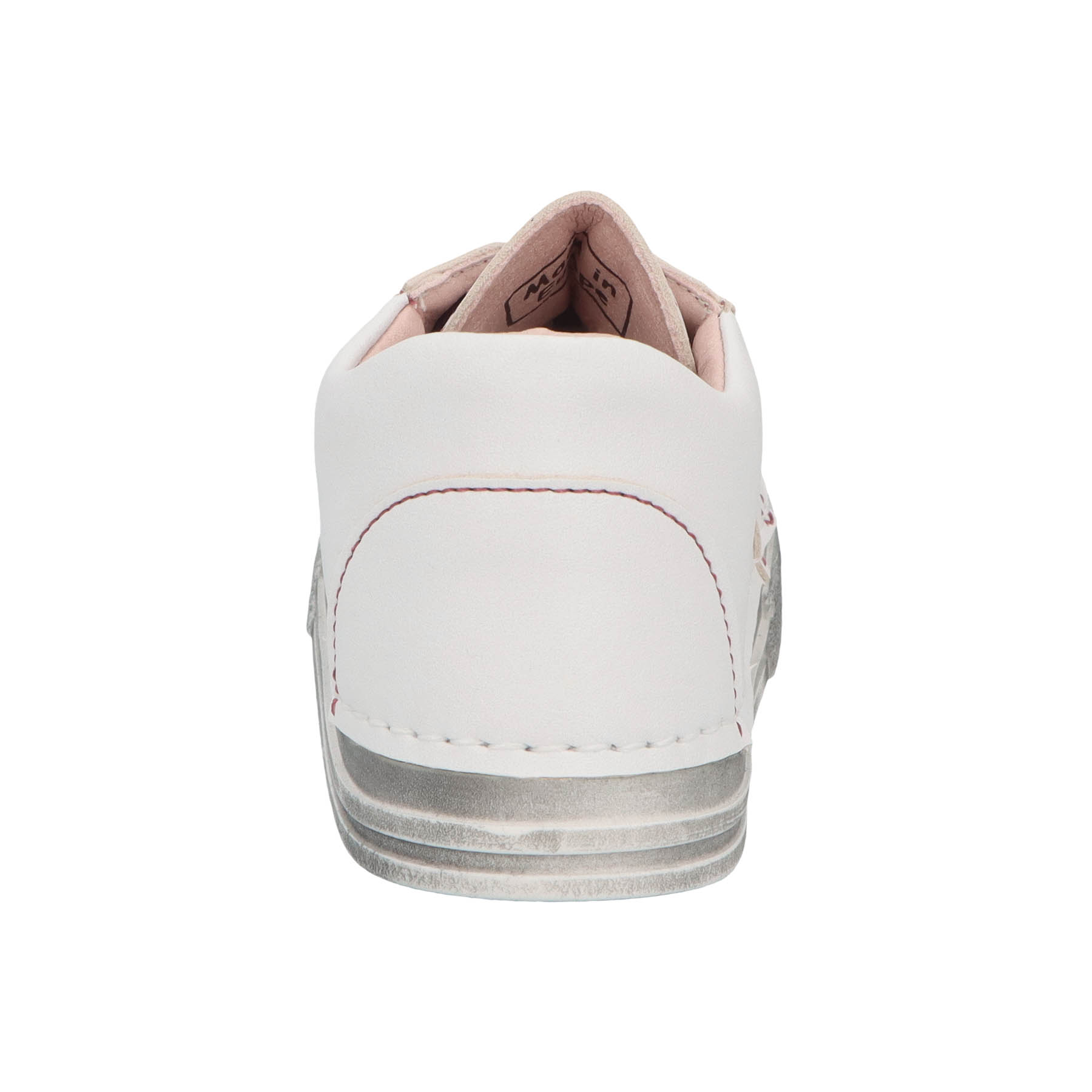 mehrfarbige lauflernschuhe hinteransicht