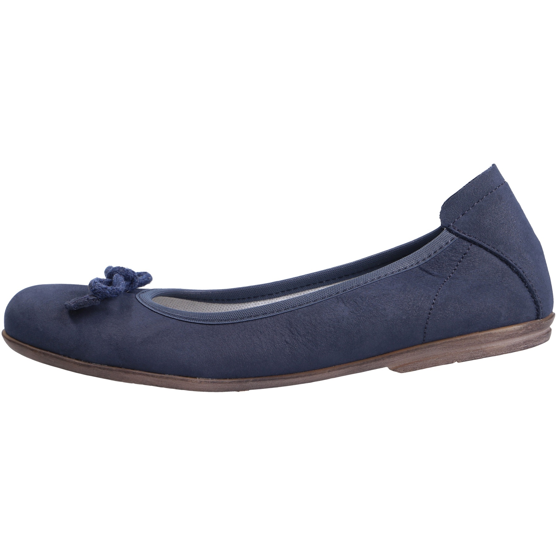 blaue ballerina seitenansicht links