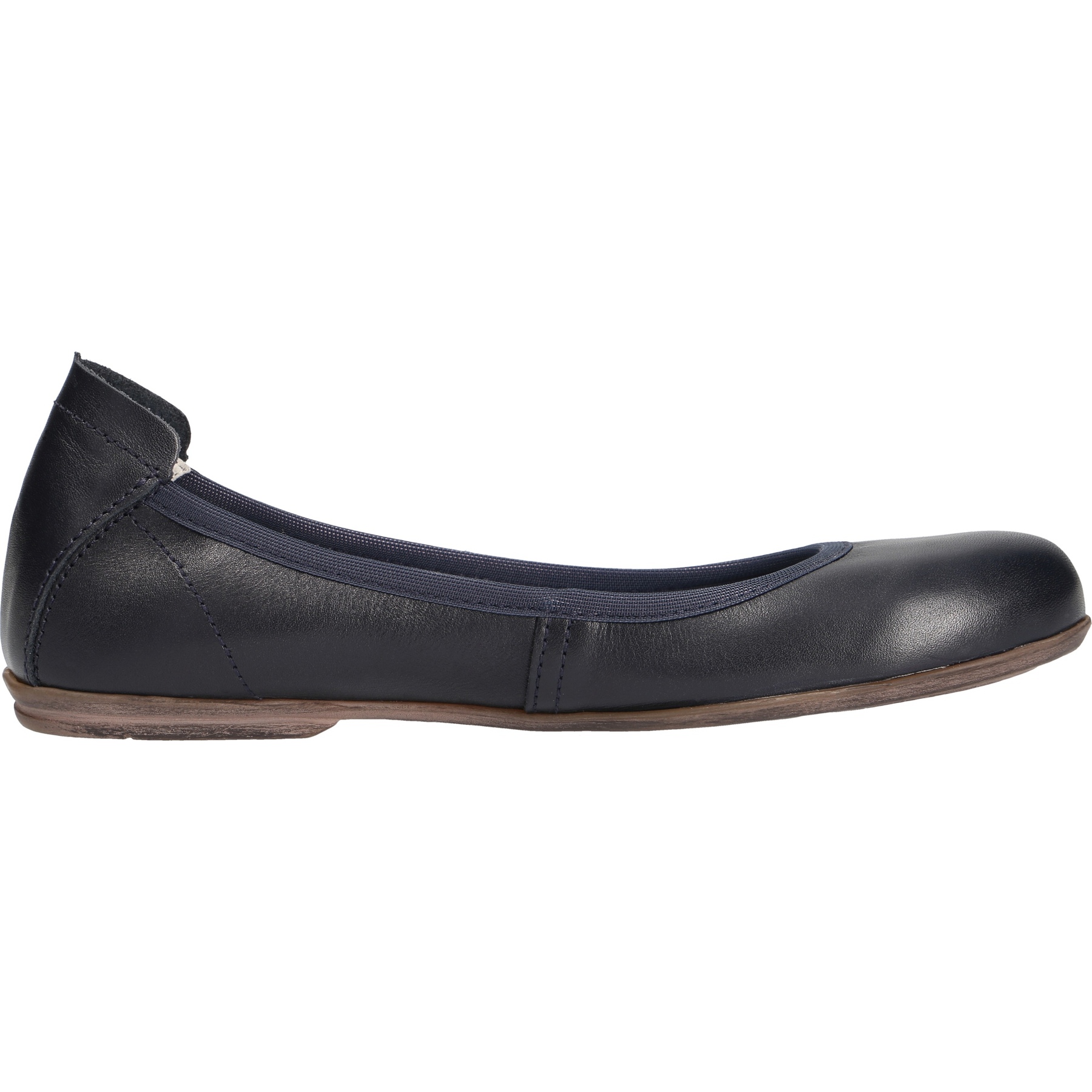 blaue ballerina seitenansicht rechts