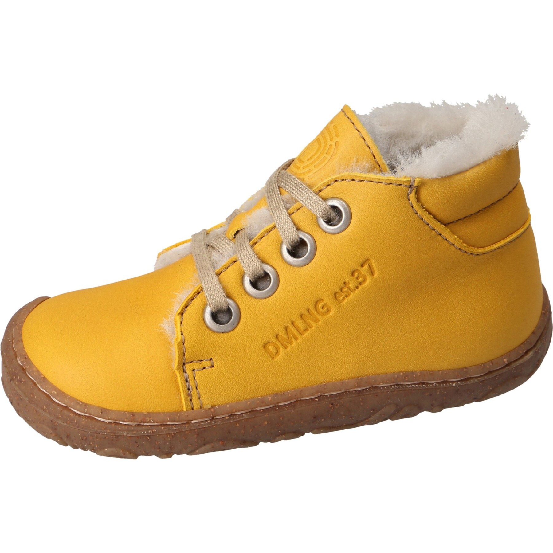 gelbe lauflernschuhe 3-4 ansicht