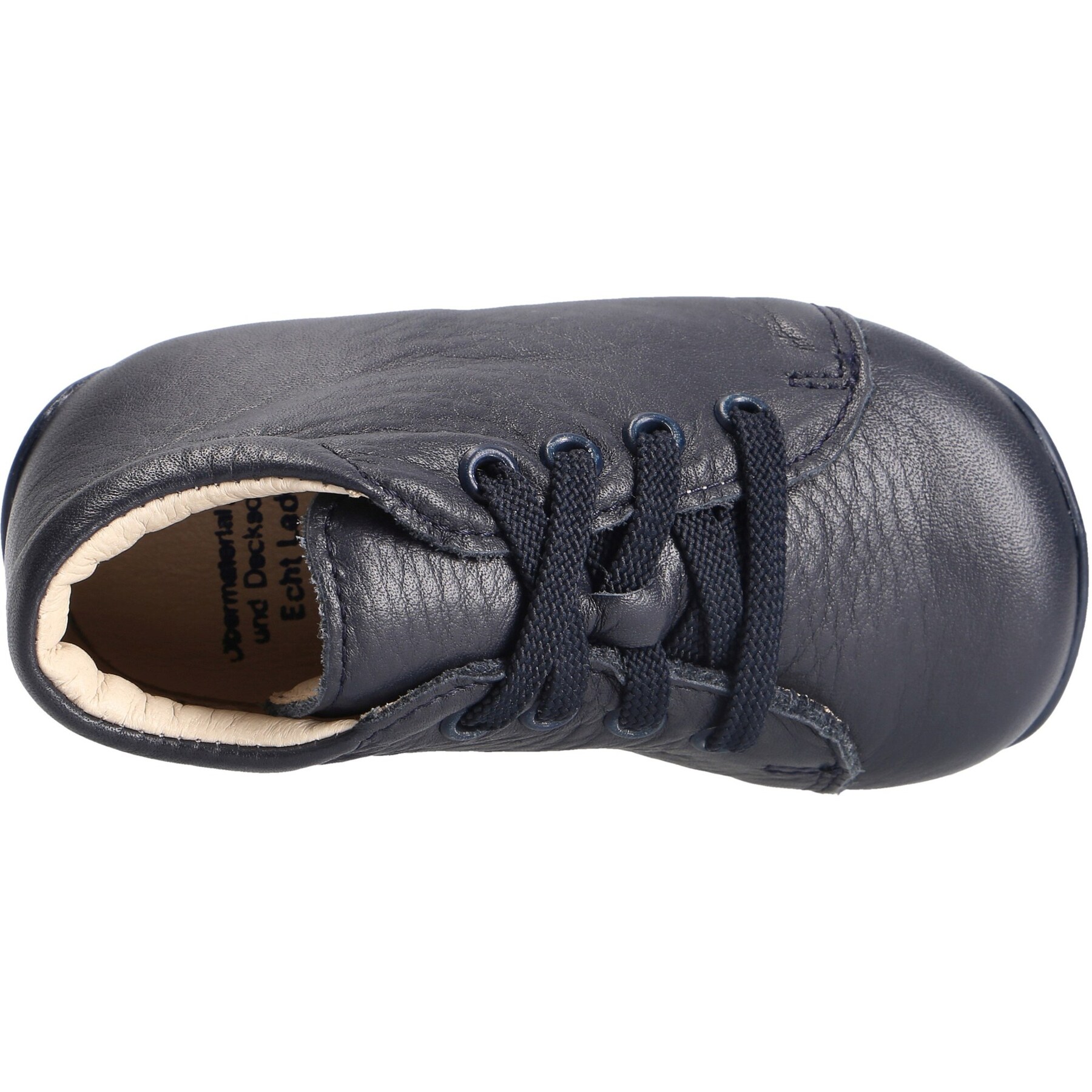 blaue lauflernschuhe draufsicht