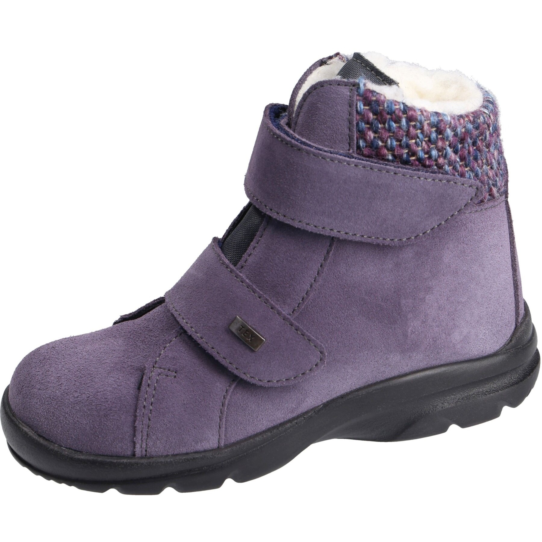 graue stiefeletten 3-4 ansicht