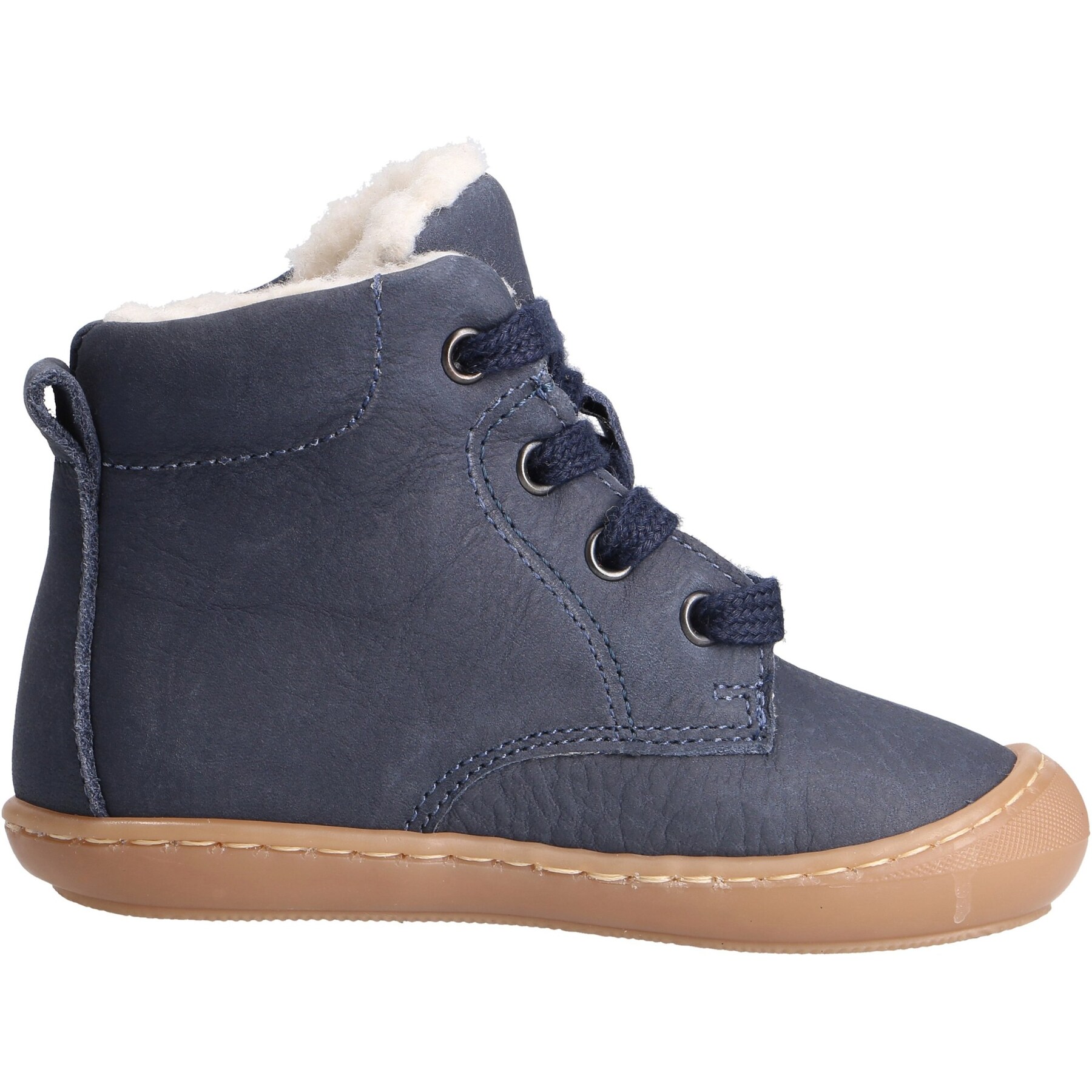 blaue lauflernschuhe seitenansicht rechts