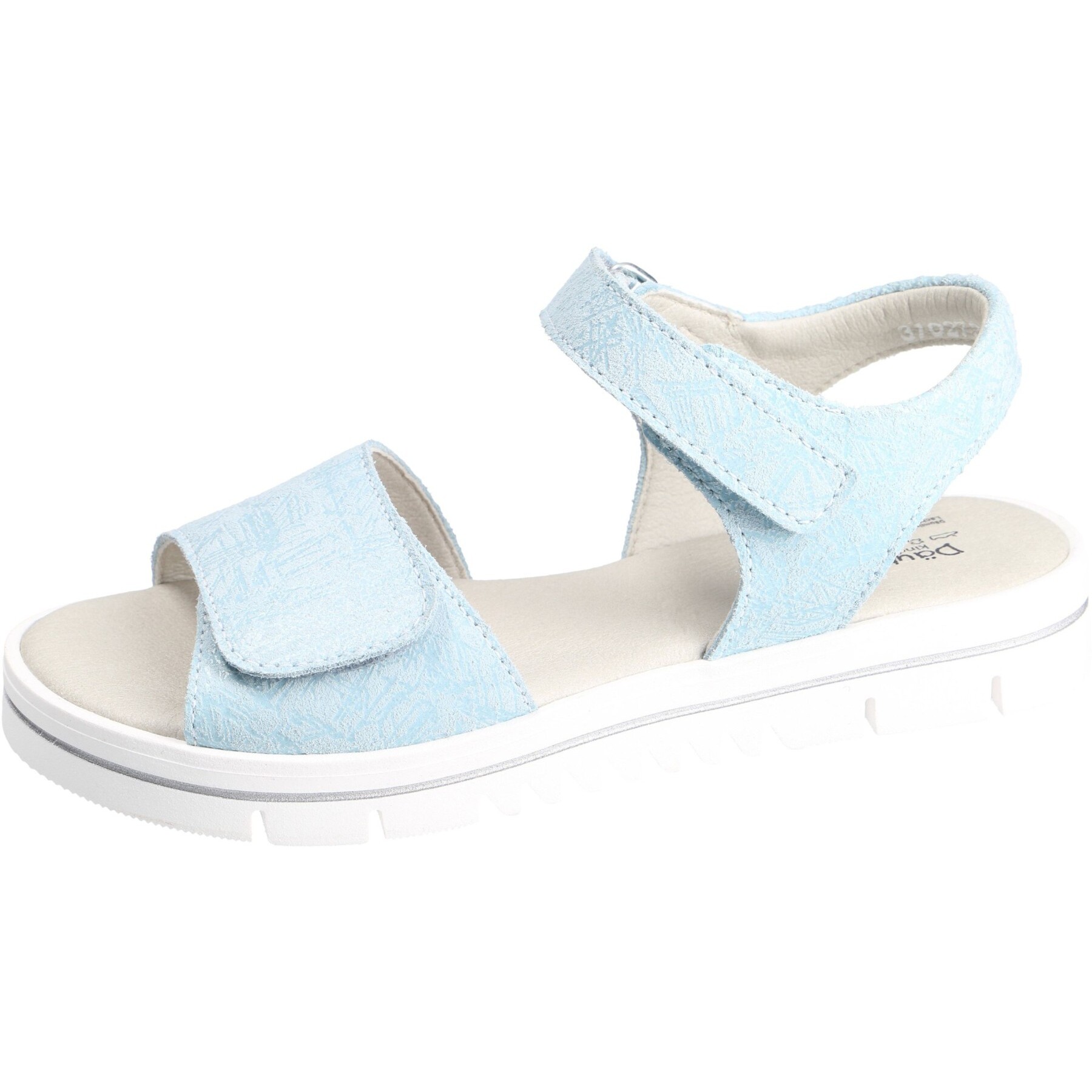 blaue sandale 3-4 ansicht