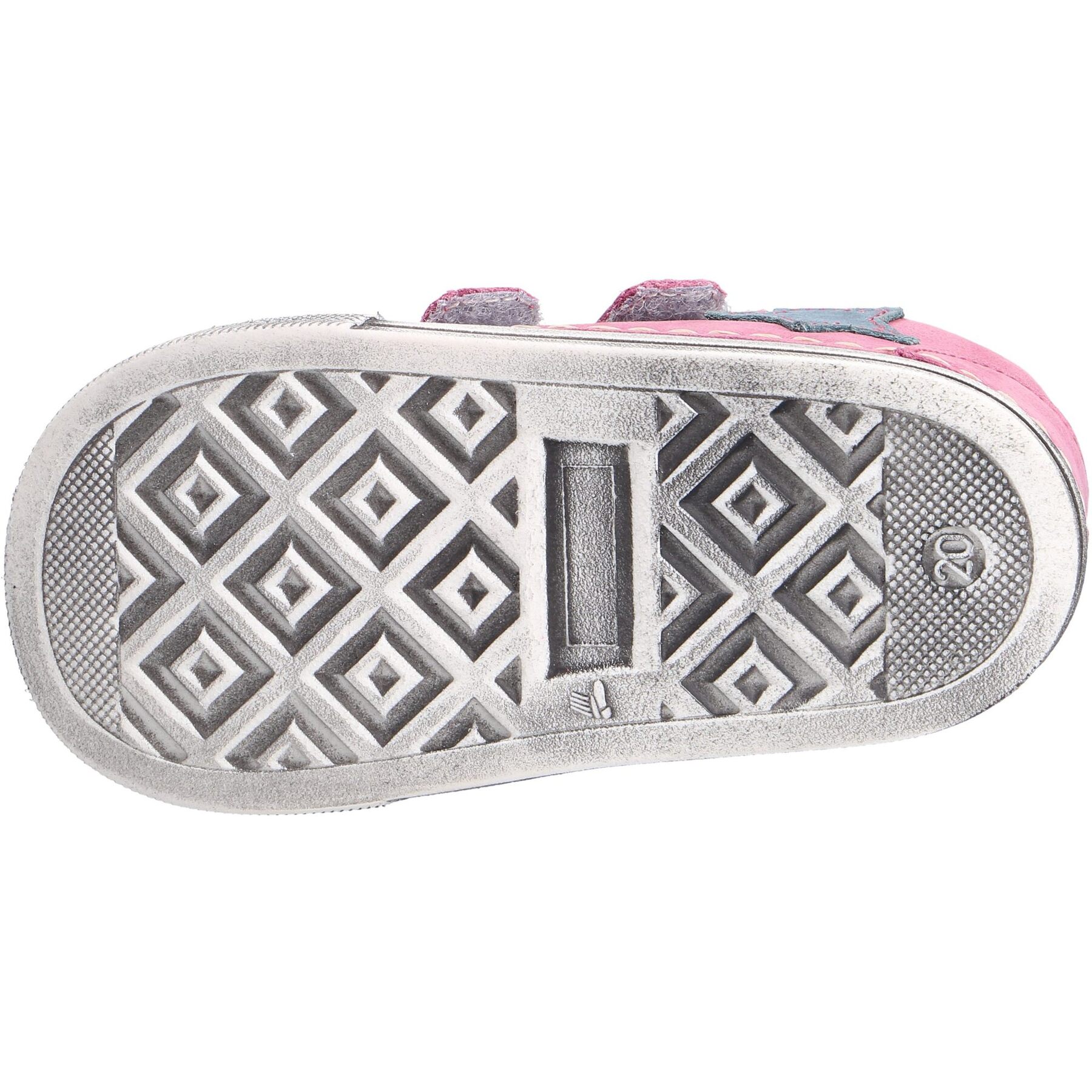 rote lauflernschuhe sohlenansicht