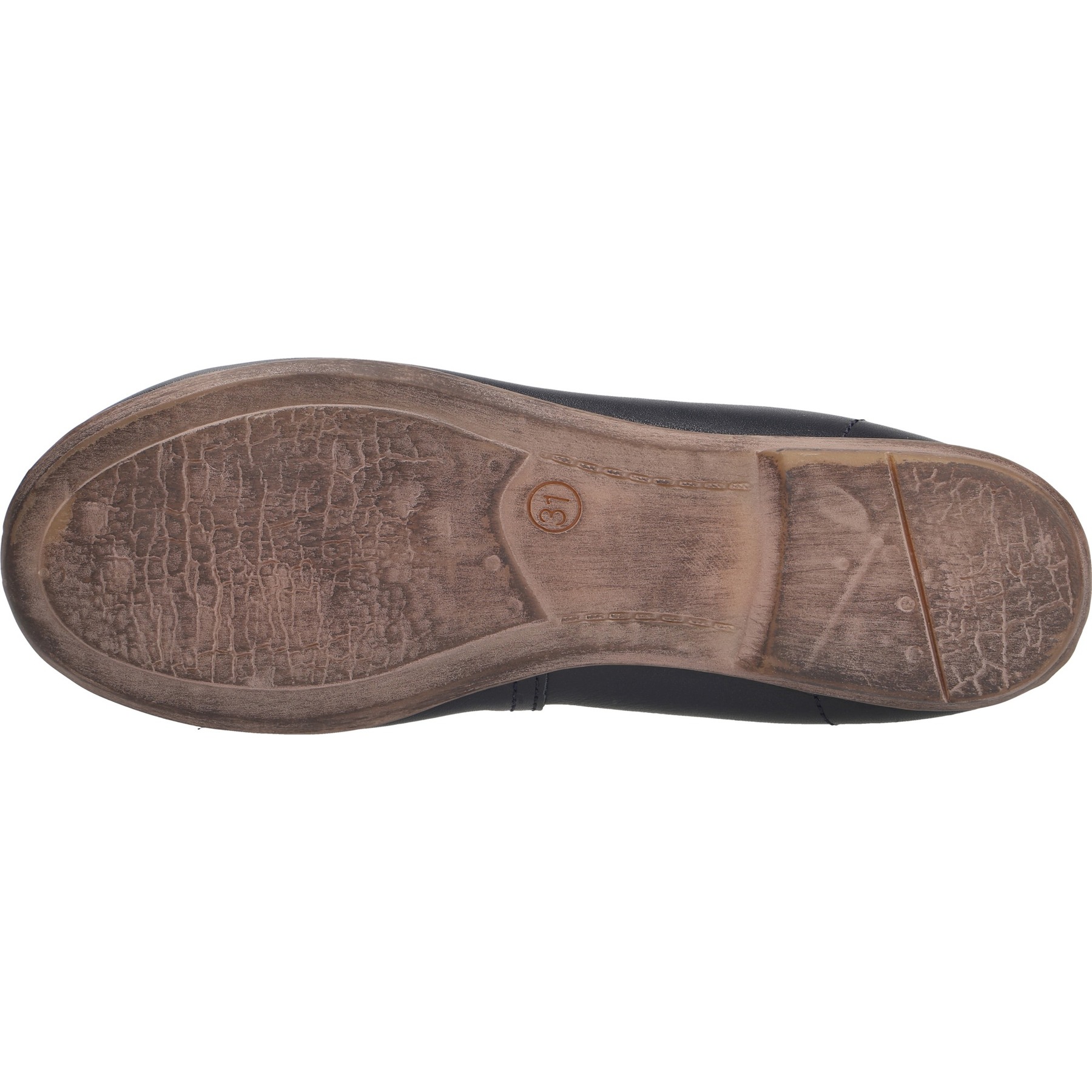 blaue ballerina sohlenansicht