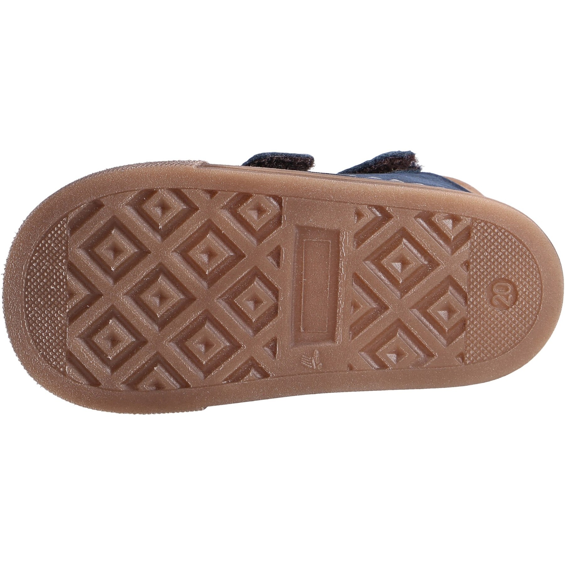 blaue lauflernschuhe sohlenansicht