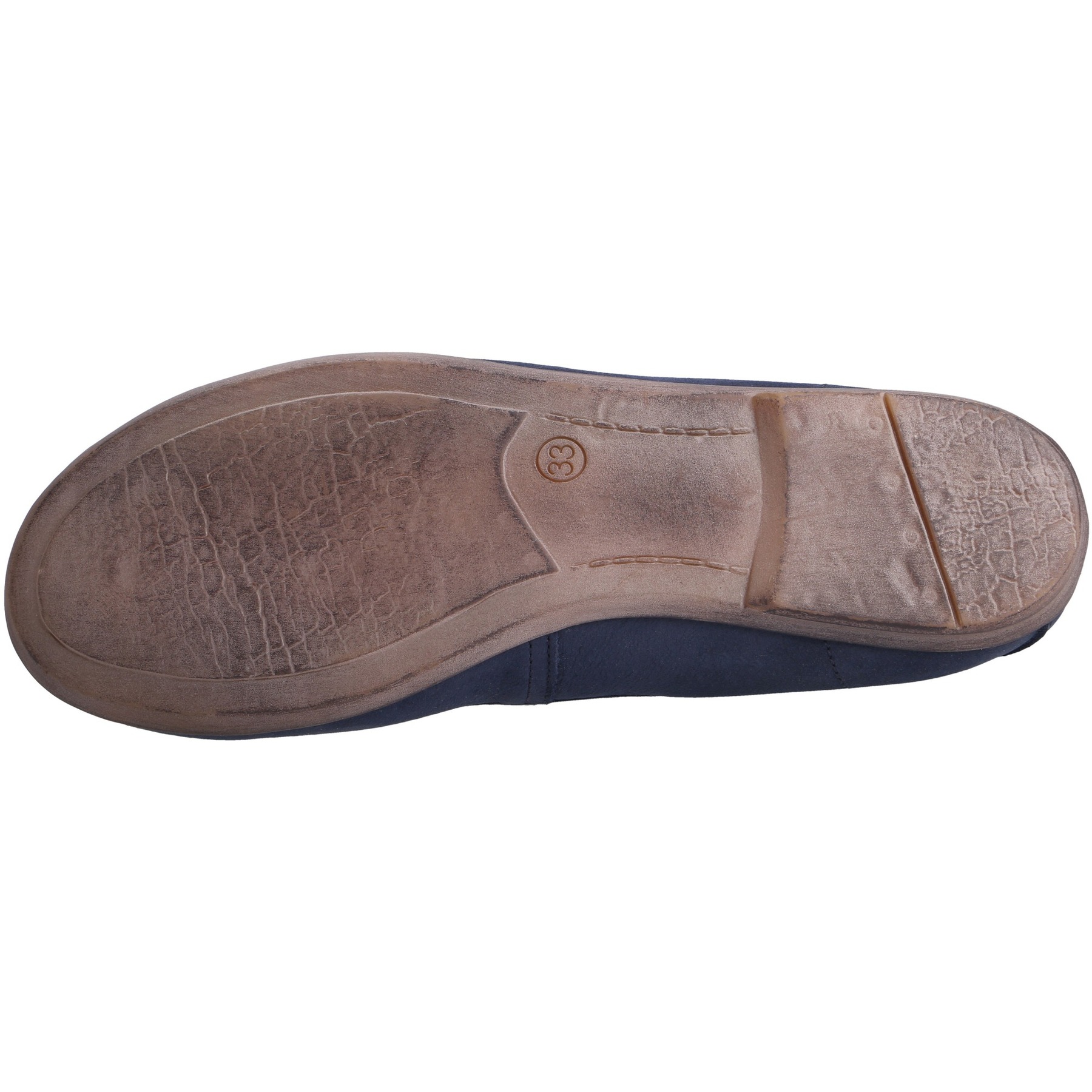 blaue ballerina sohlenansicht