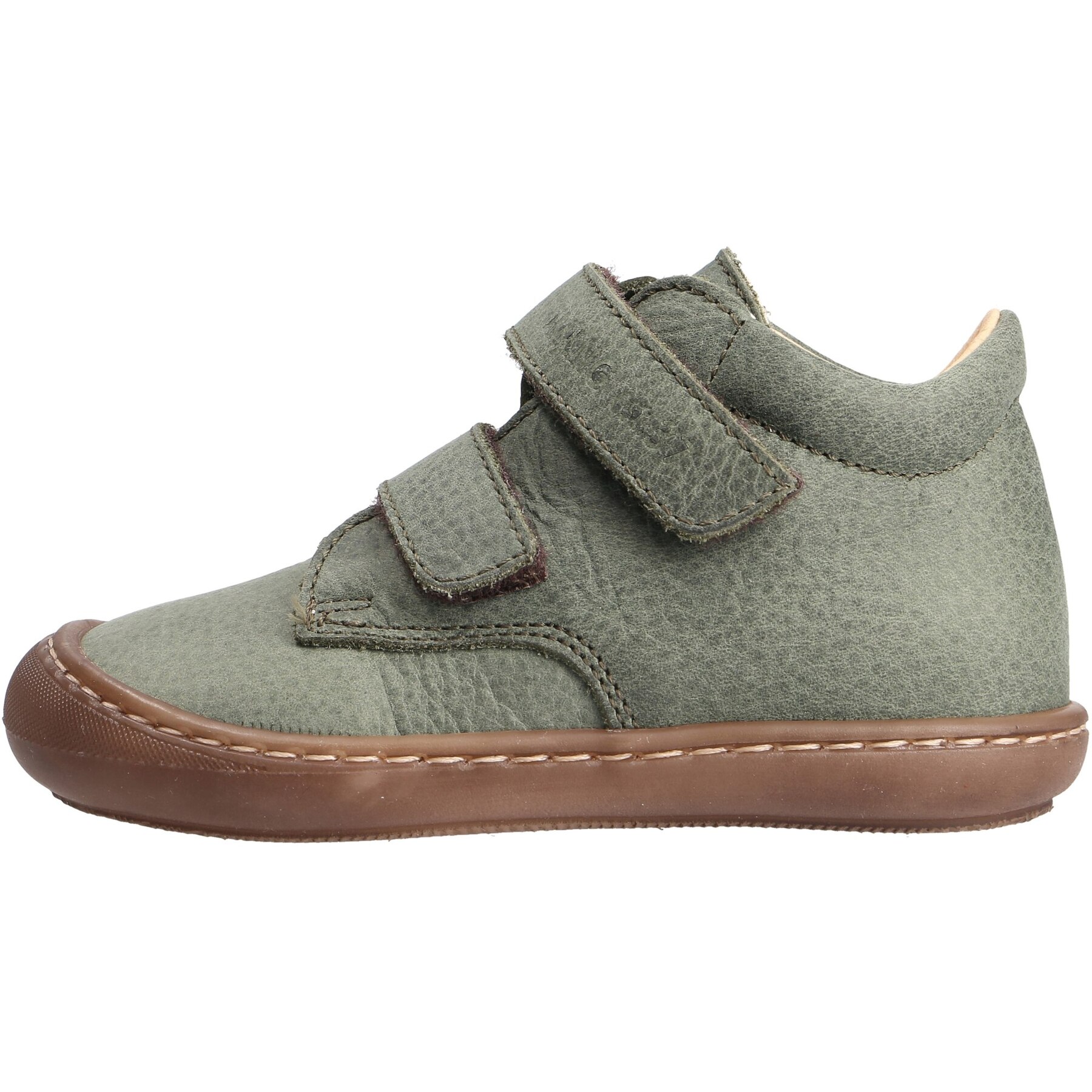 grüne lauflernschuhe seitenansicht links