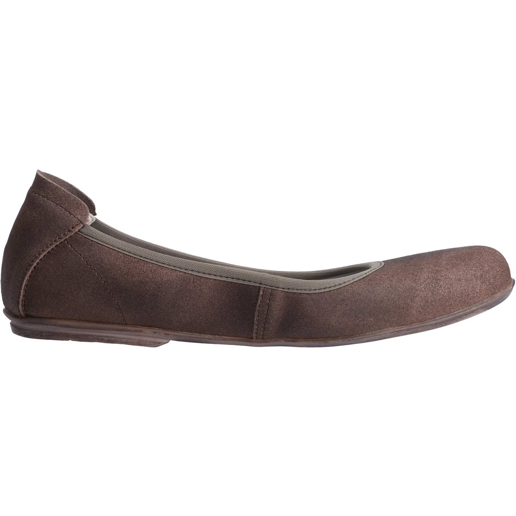 braune ballerina seitenansicht rechts